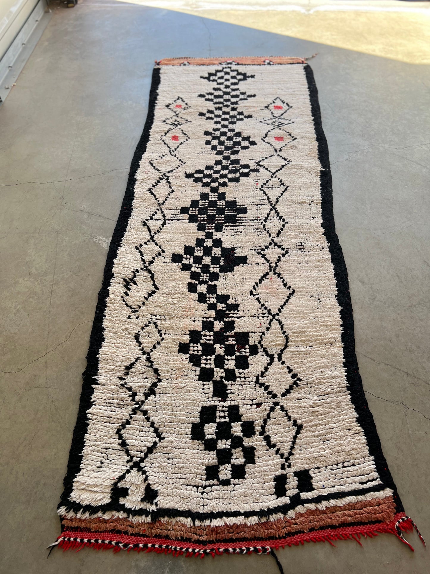 AORug#672 size.8.7x3.1