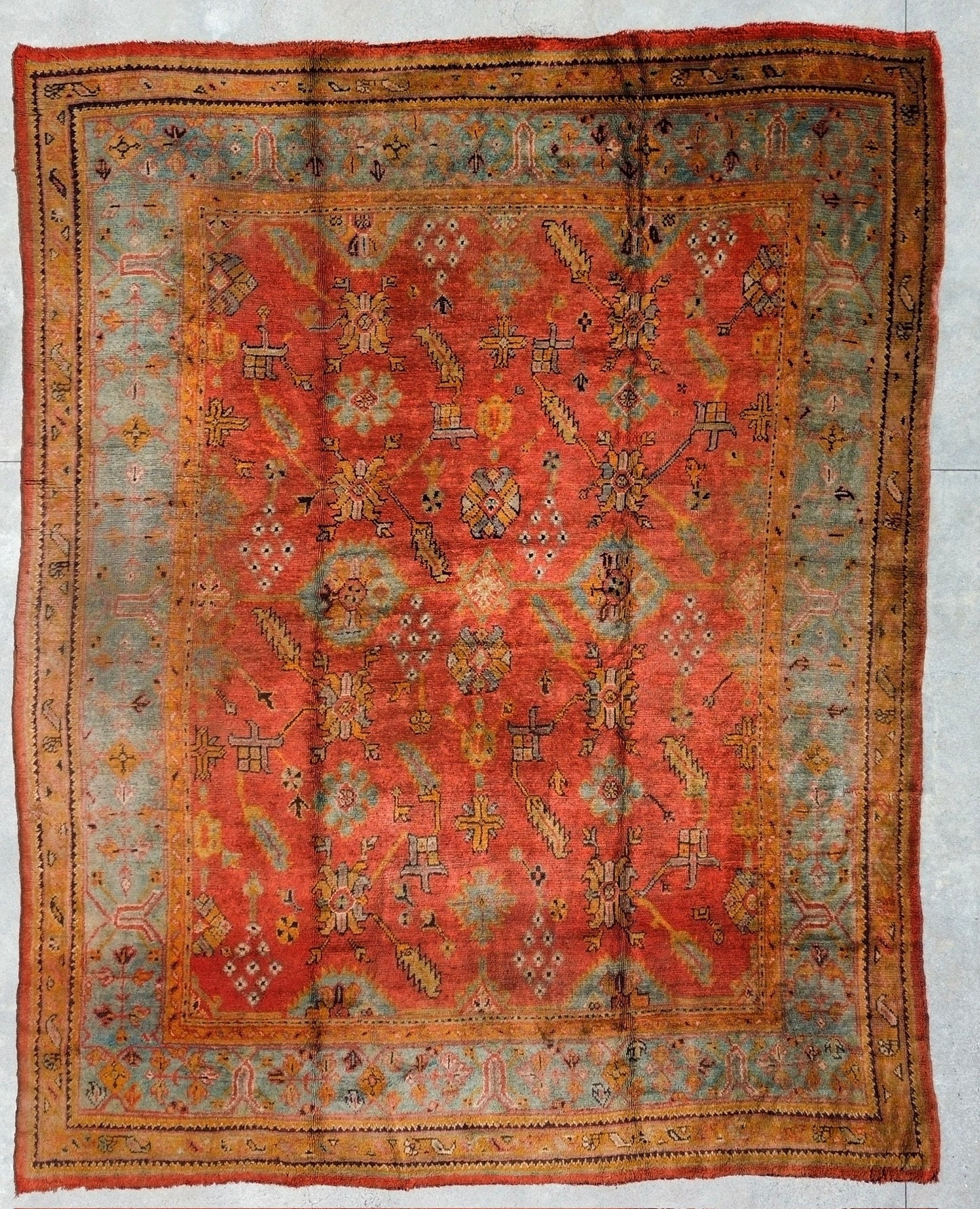AORug#1264 size.12.11x12.3