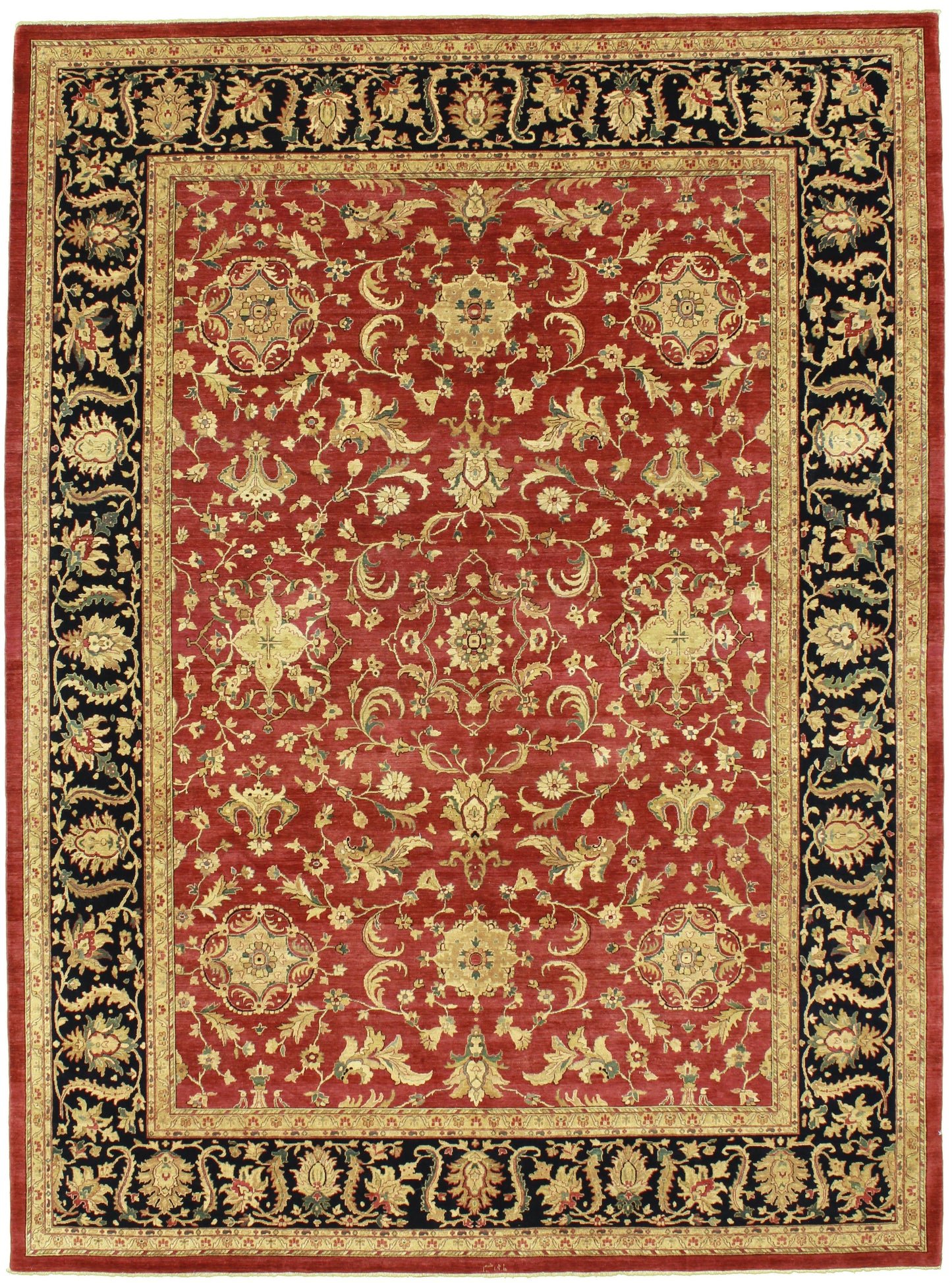 AORug#1370 size. 9' 11" x 13' 04"