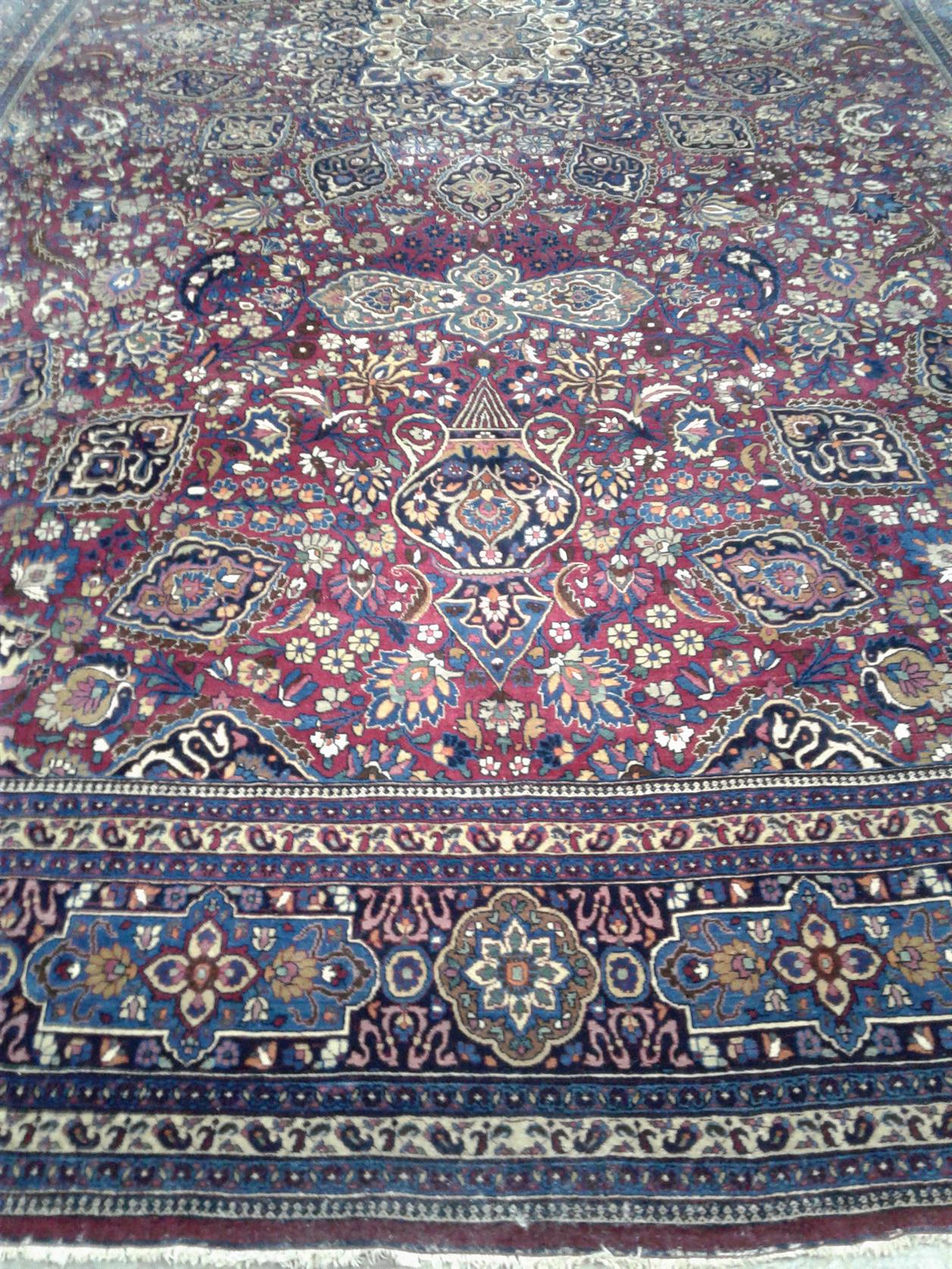 AORug#10165 size. 11' 07" x 20' 02"