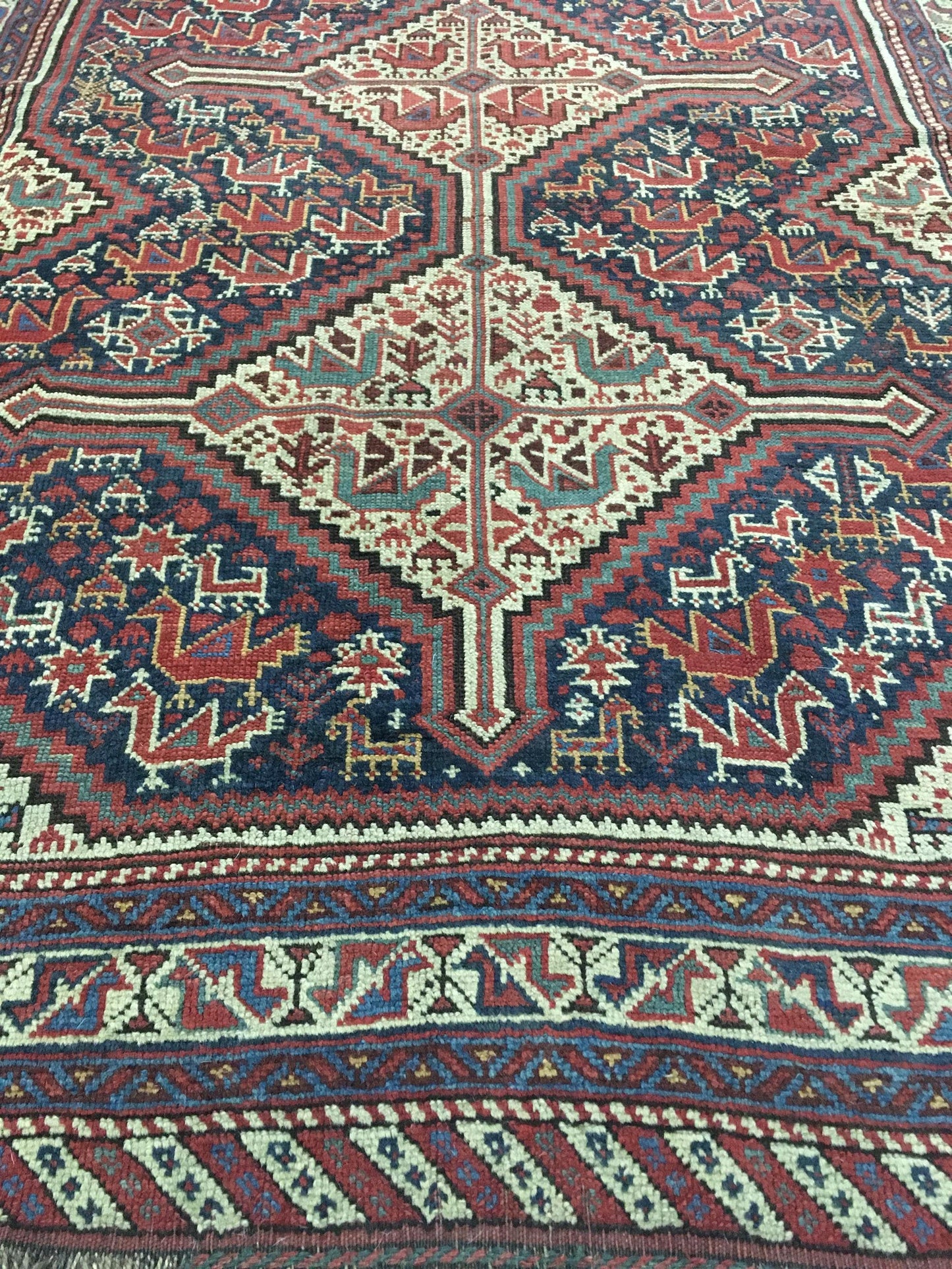 AORug#13776 size. 3' 08" x 6' 04"