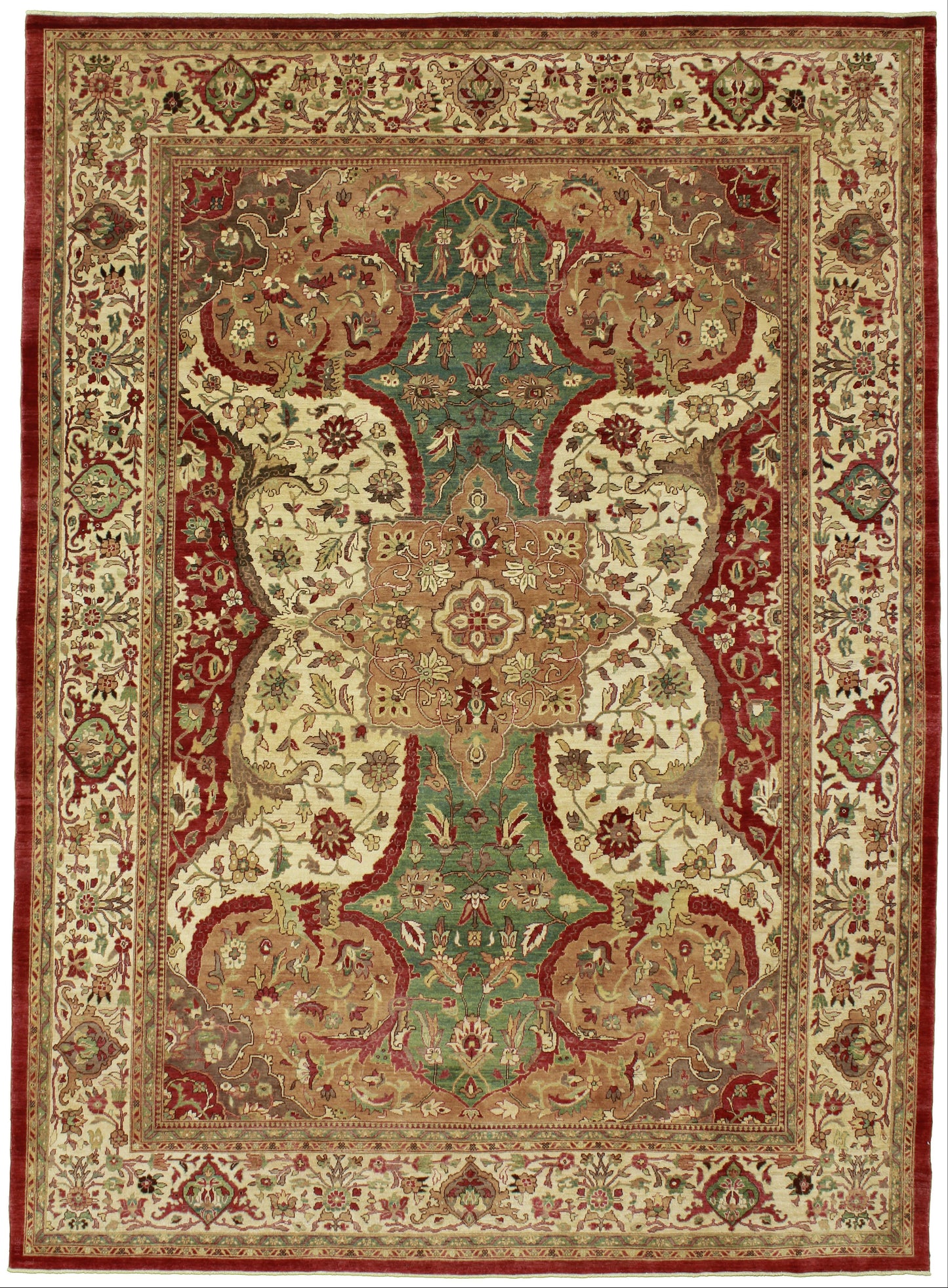 AORug#1372 size. 9' 11" x 13' 07"