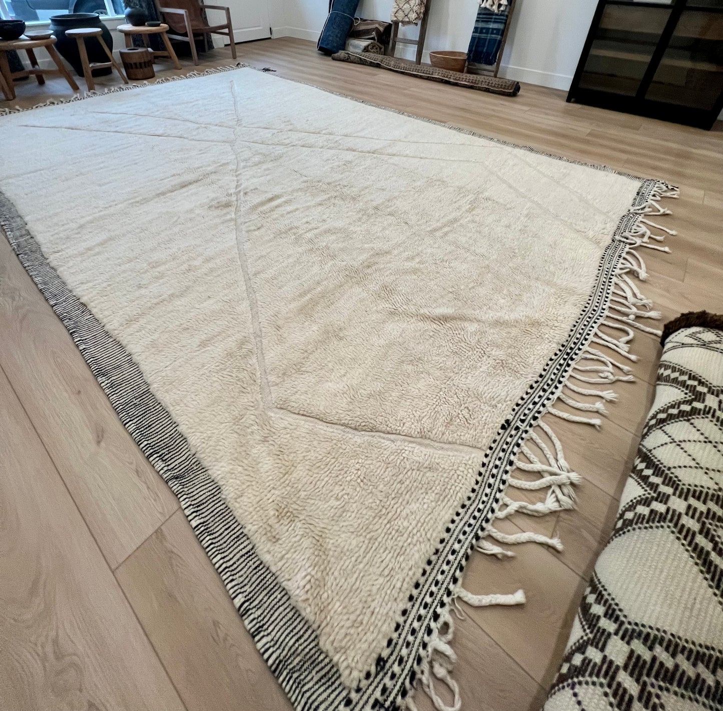 Explore our exquisite collection of handmade rugs, ranging from antique and vintage to modern designs. Each rug is a testament to skilled craftsmanship, offering timeless beauty and elegance. Elevate your space with the warmth and artistry of our handcrafted carpets.
