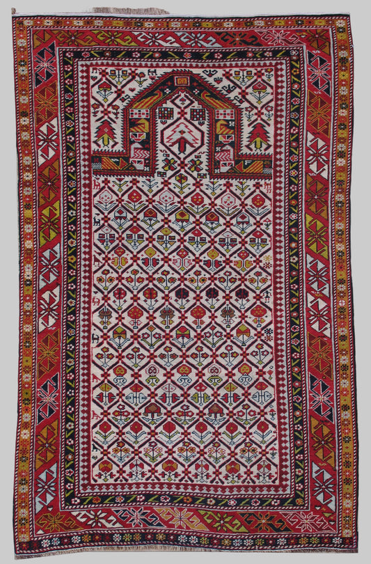 AORug#2962 size. 3' 08" x 5' 07"