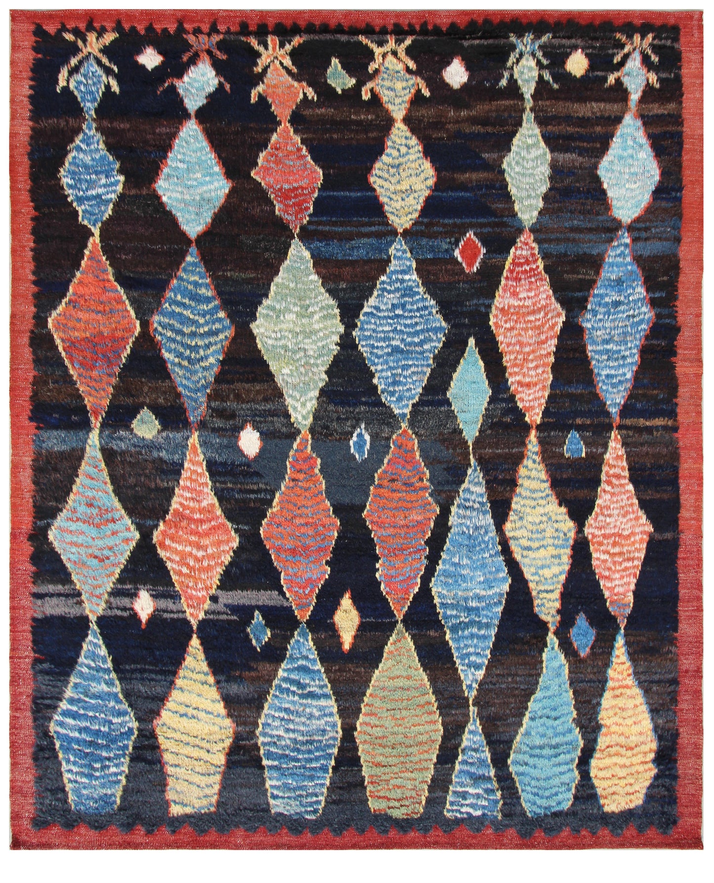AORug#10548 size. 8' 05" x 10' 03"