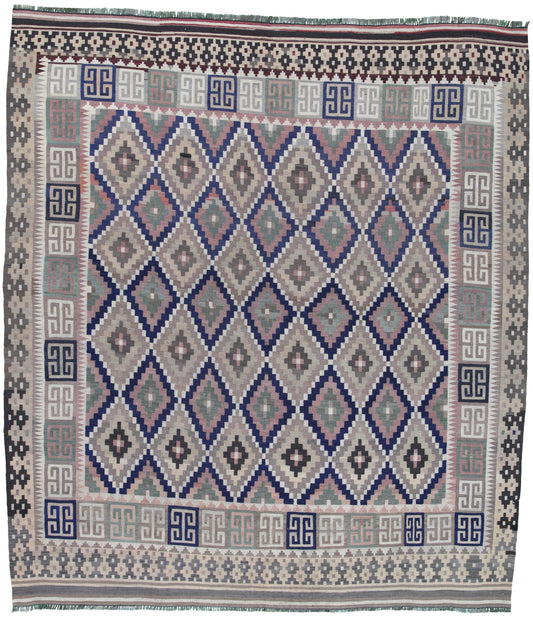 AORug#2288 size. 8' 10" x 9' 11"