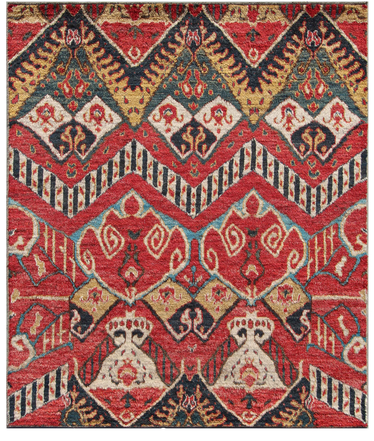 AORug#9851 size. 8' 04" x 9' 07"