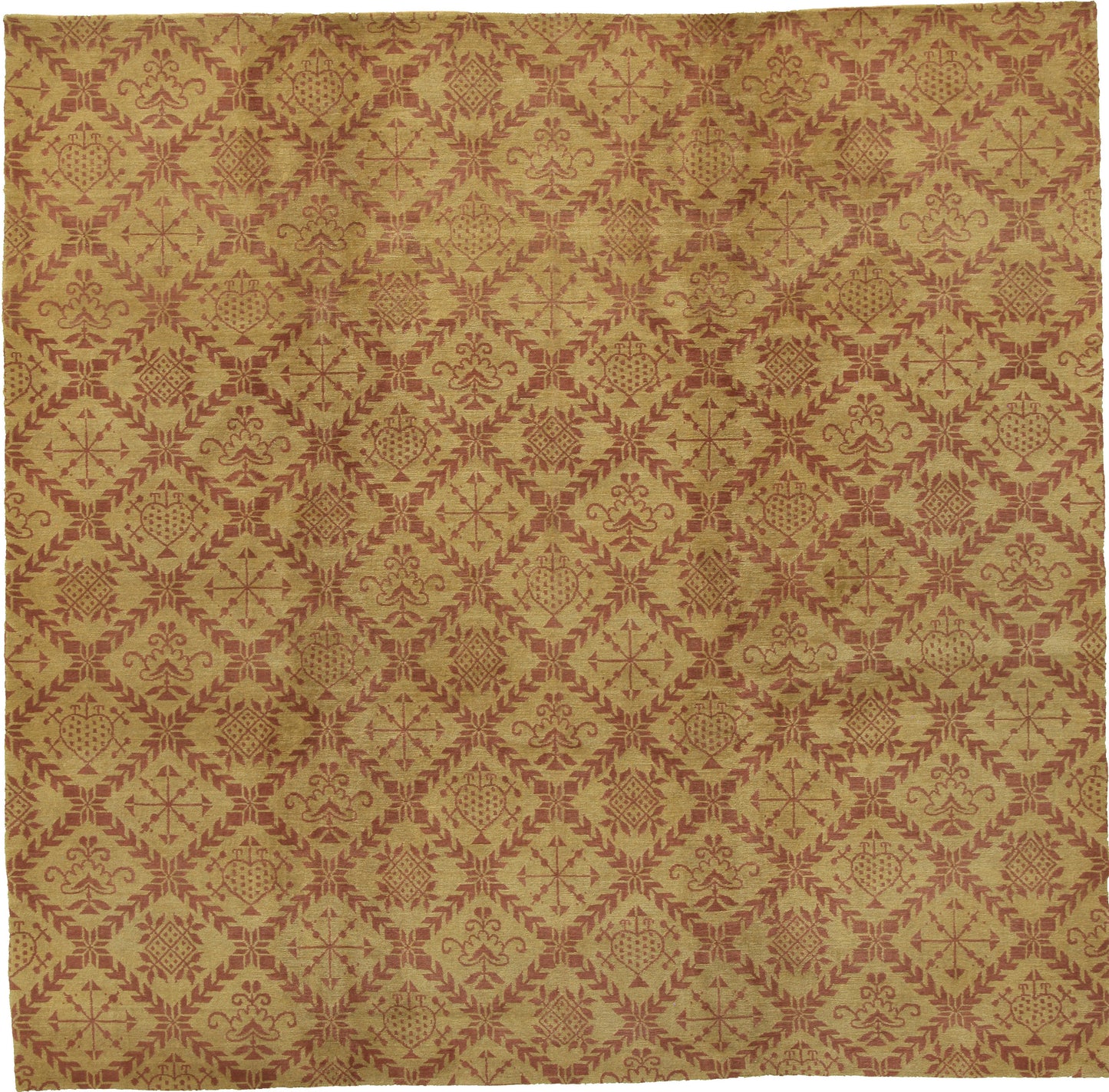 AORug#15413 size. 8' 10" x 8' 10"