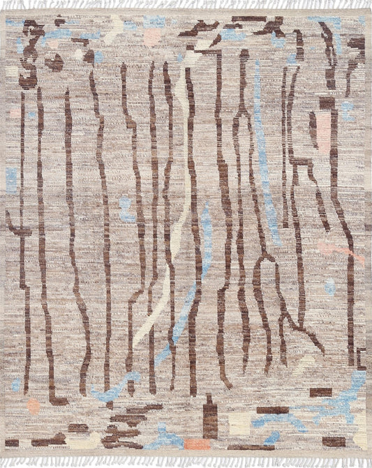 AORug#16415 size. 8' 03" x 9' 09"