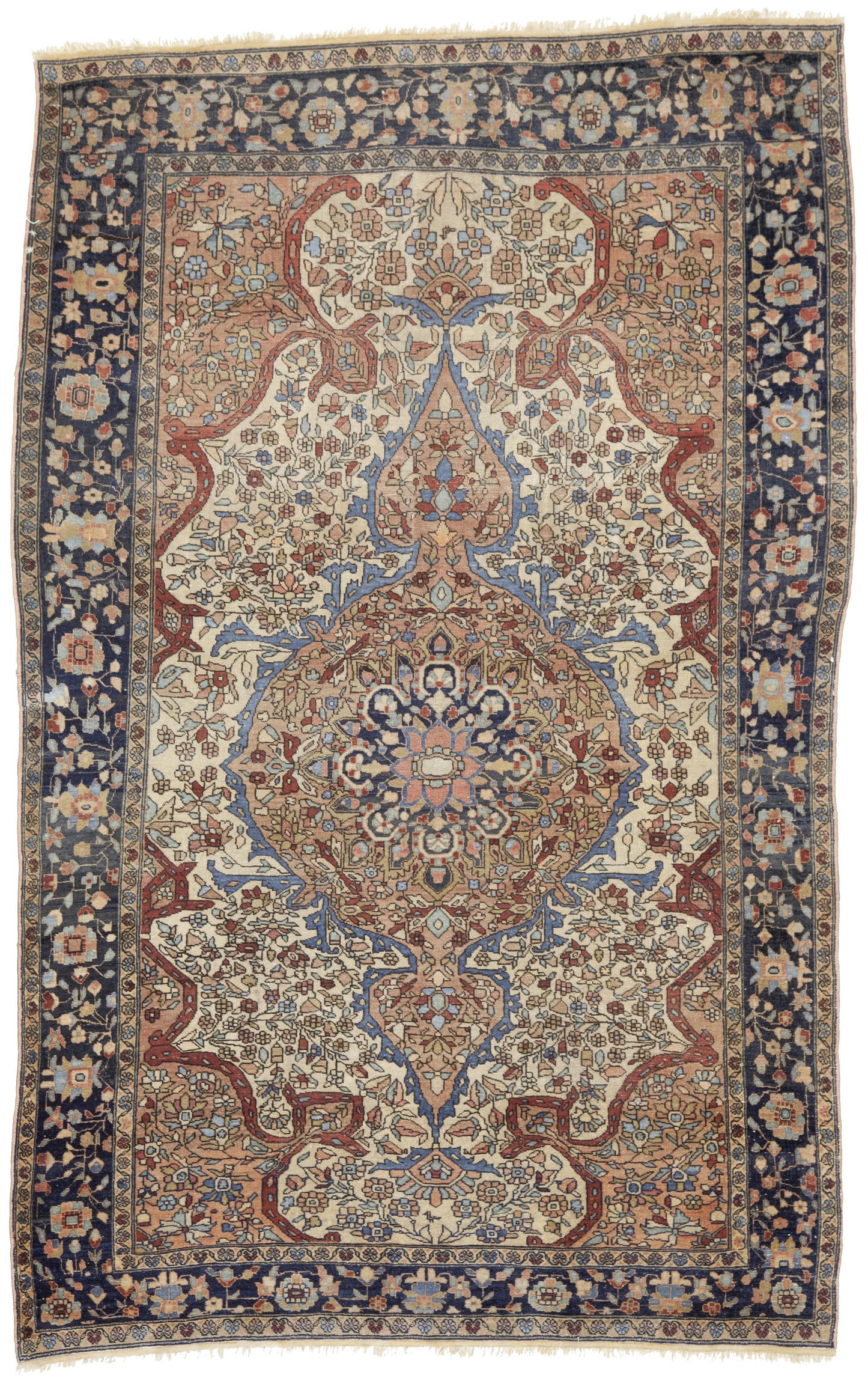 AORug#2698 size. 4' 03" x 6' 04"