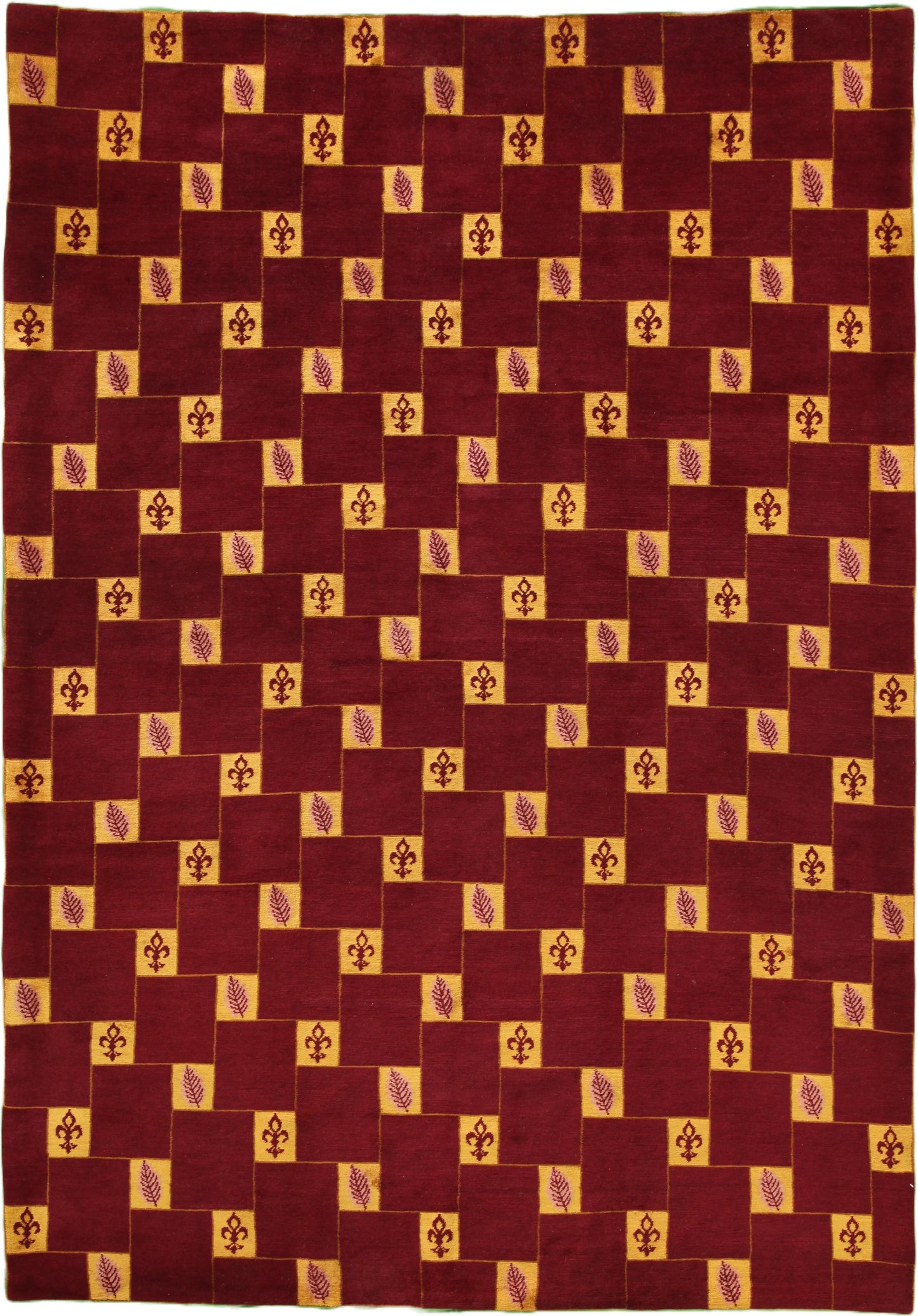 AORug#15122 size. 6' 07" x 9' 10"