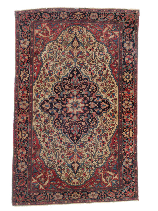 AORug#5844 size. 4' 02" x 6' 07"