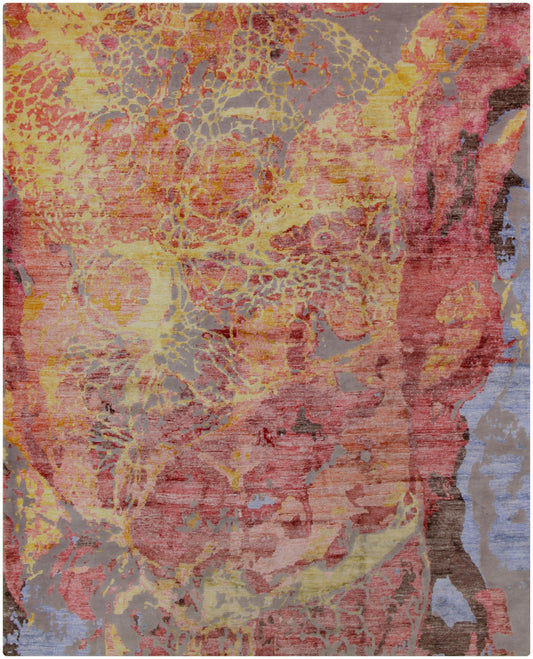 AORug#17984 size. 8' 02" x 9' 09"