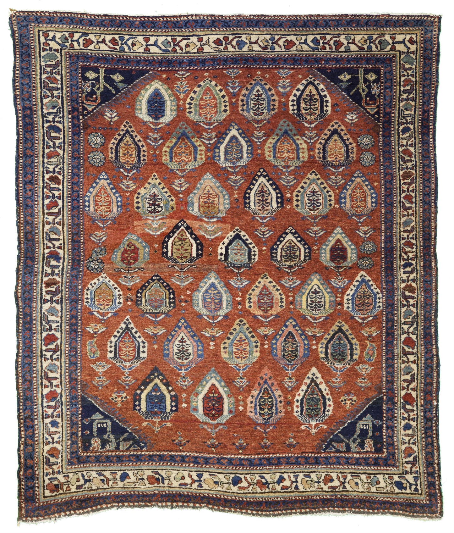 AORug#8174 size. 4' 06" x 5' 03"