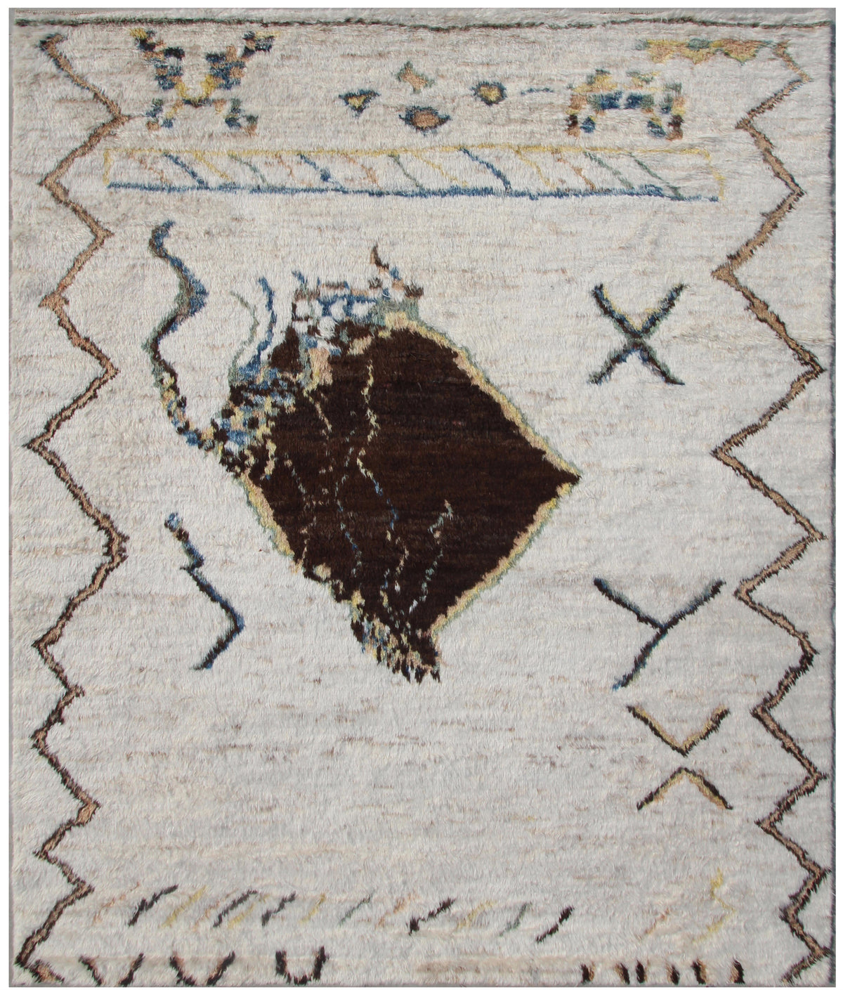 AORug#12007 size. 8' 02" x 9' 09"