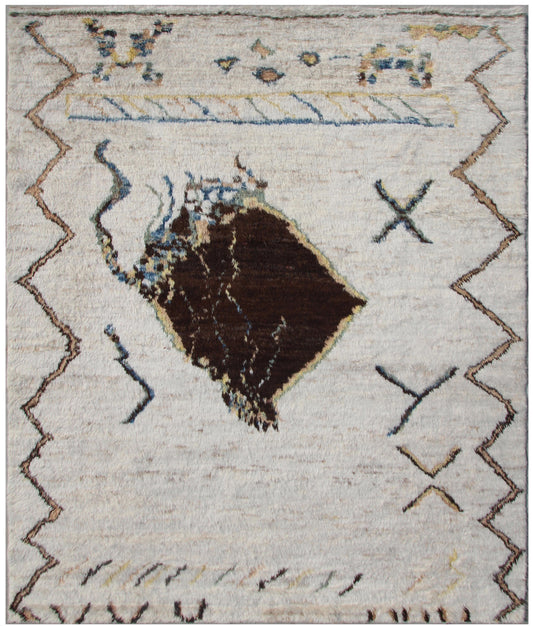 AORug#12007 size. 8' 02" x 9' 09"