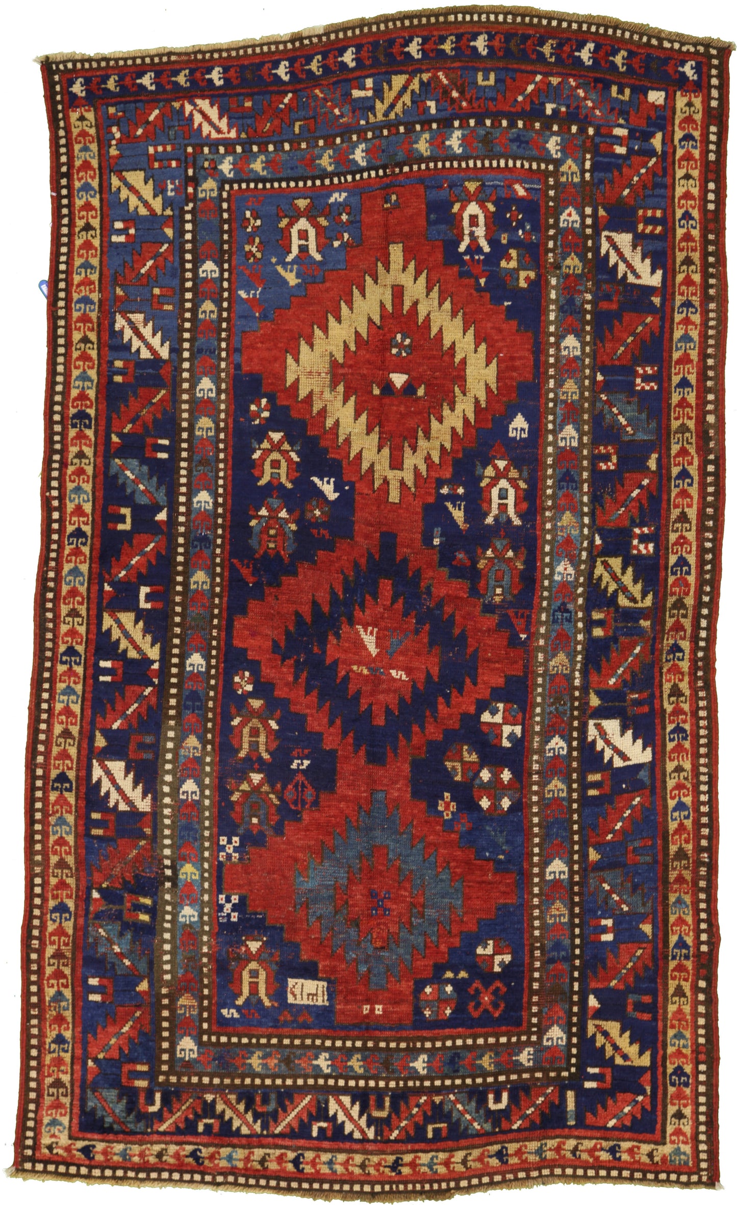 AORug#13689 size. 4' 02" x 7' 03"