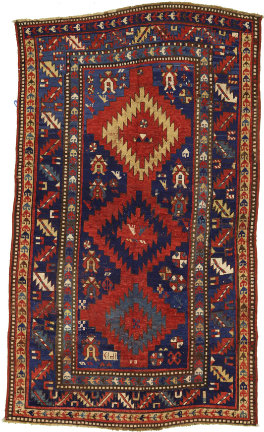 AORug#13689 size. 4' 02" x 7' 03"
