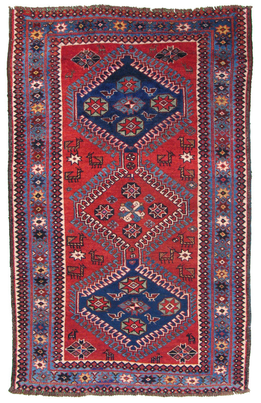 AORug#4061 size. 4' 04" x 7' 01"