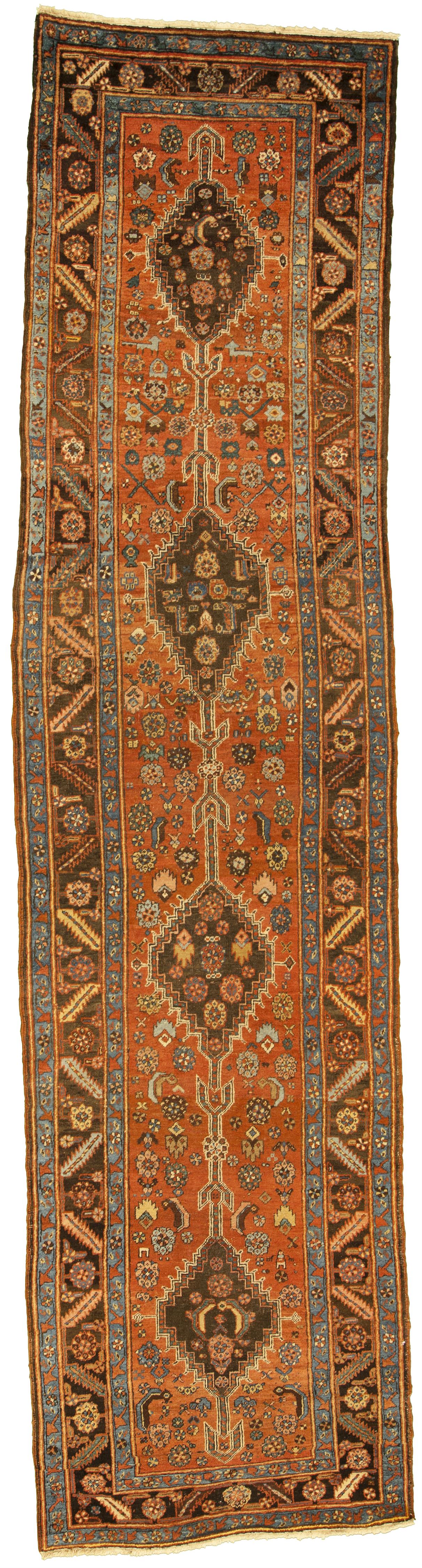 AORug#4580 size. 3' 05" x 13' 09"