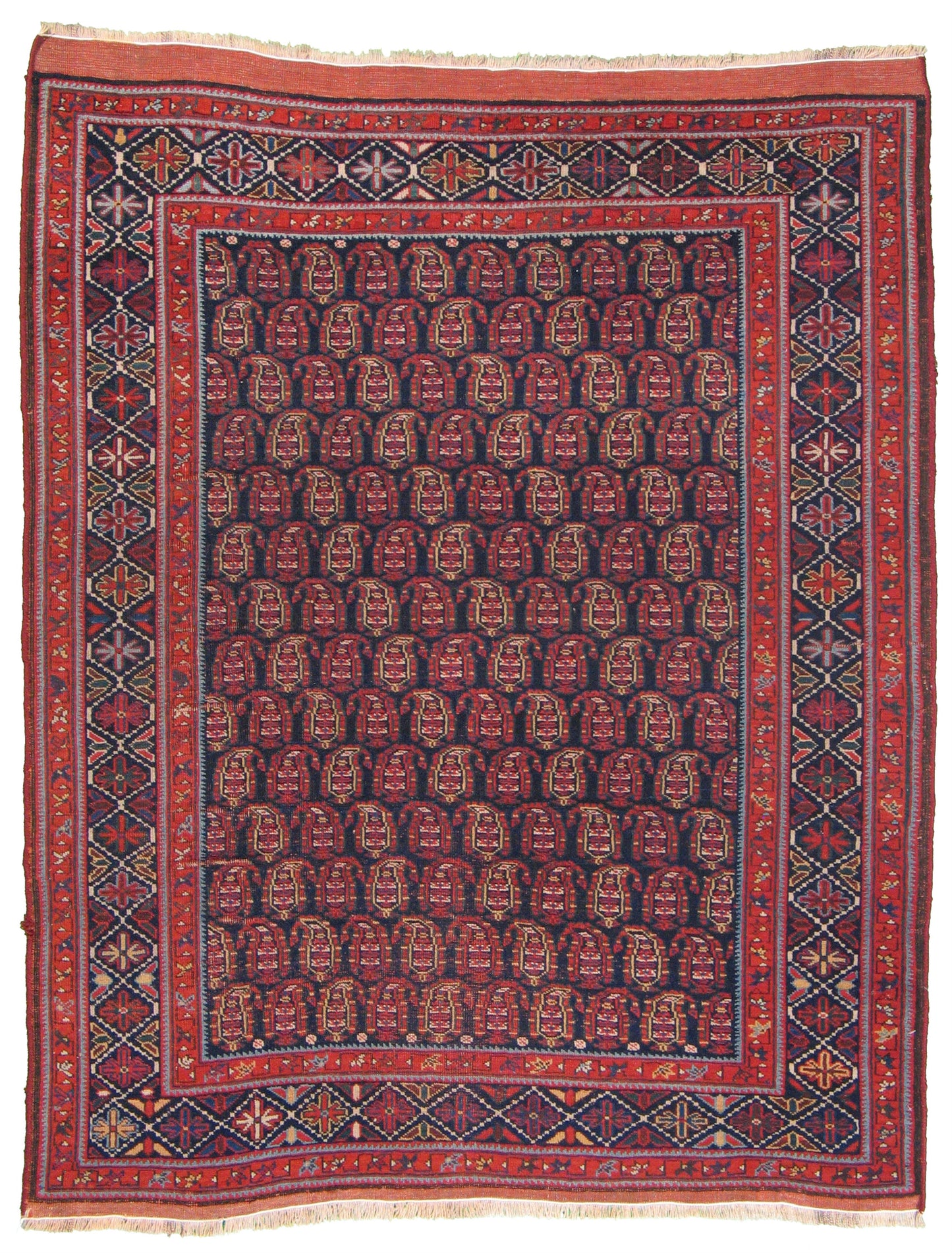 AORug#3953 size. 4' 03" x 5' 07"
