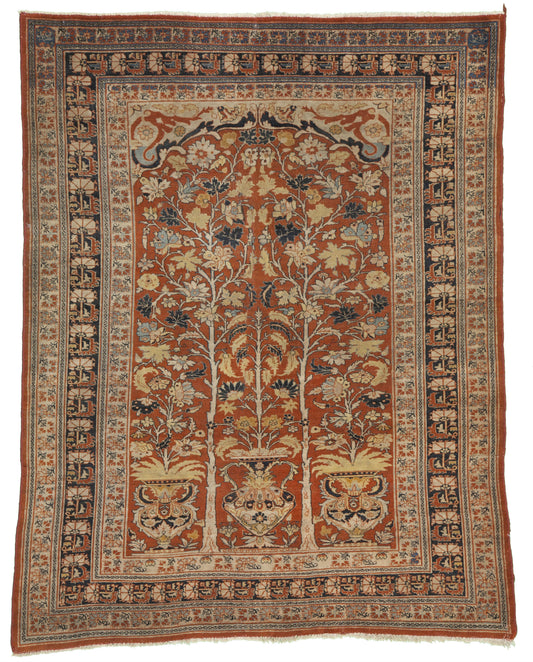 AORug#9293 size. 4' 05" x 5' 07"
