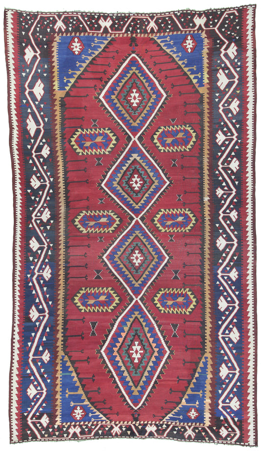 AORug#2592 size. 6' 09" x 11' 06"
