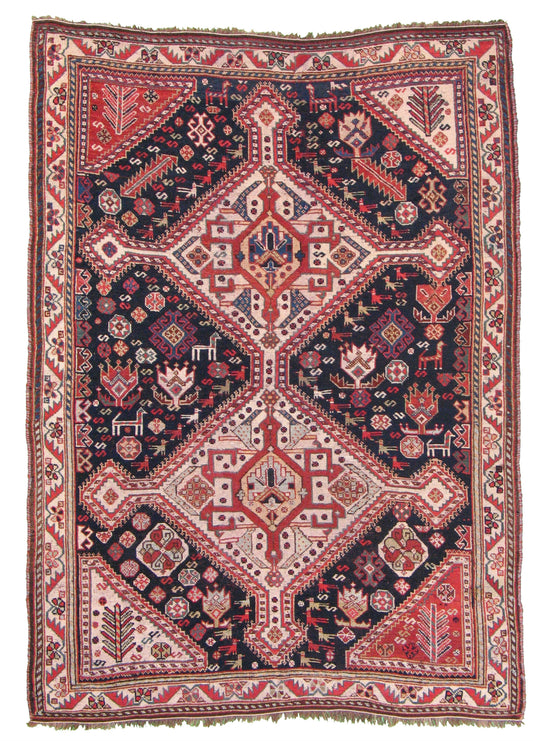 AORug#3955 size. 4' 05" x 6' 04"