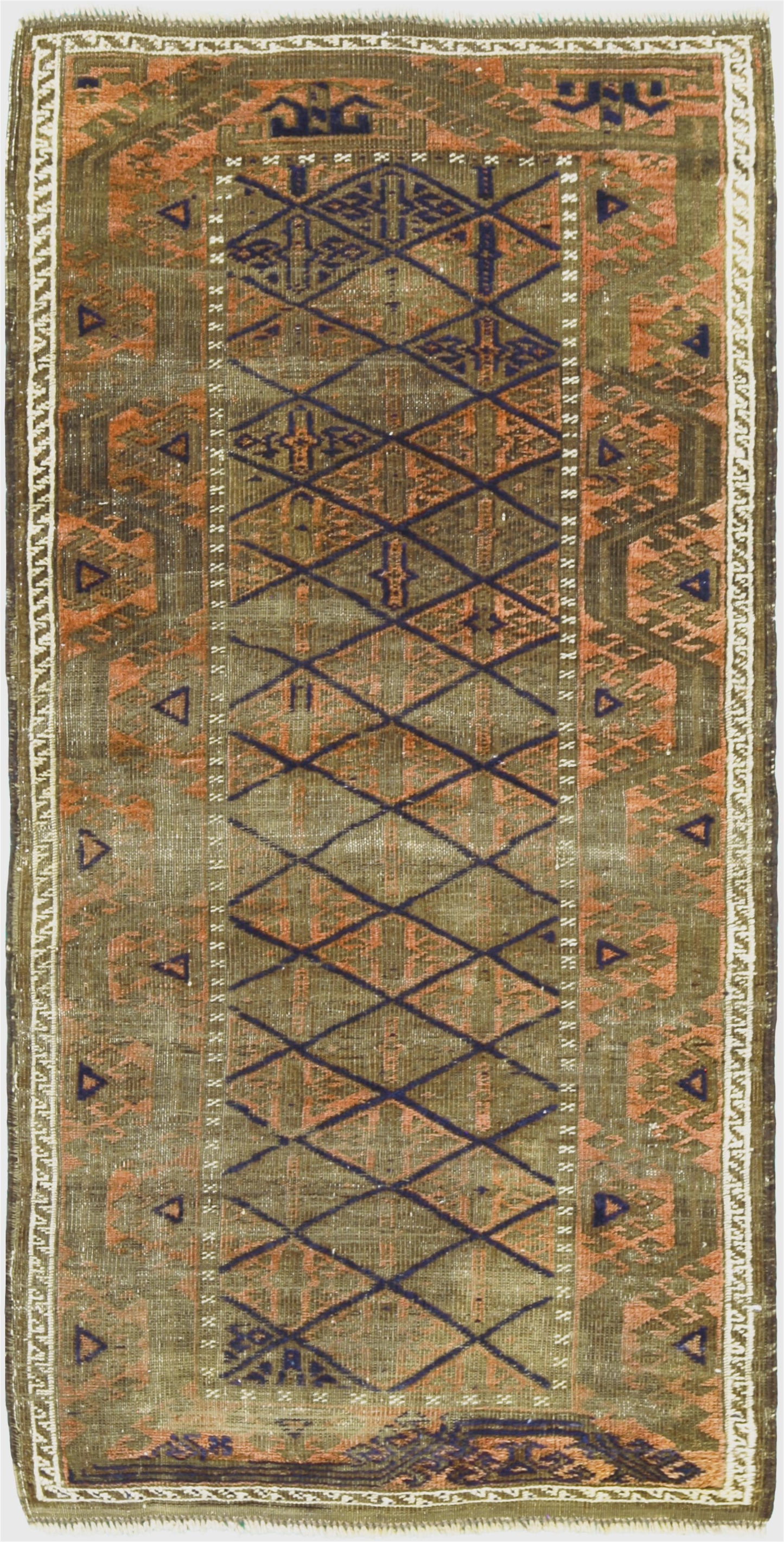 AORug#17766 size. 2' 05" x 4' 10"