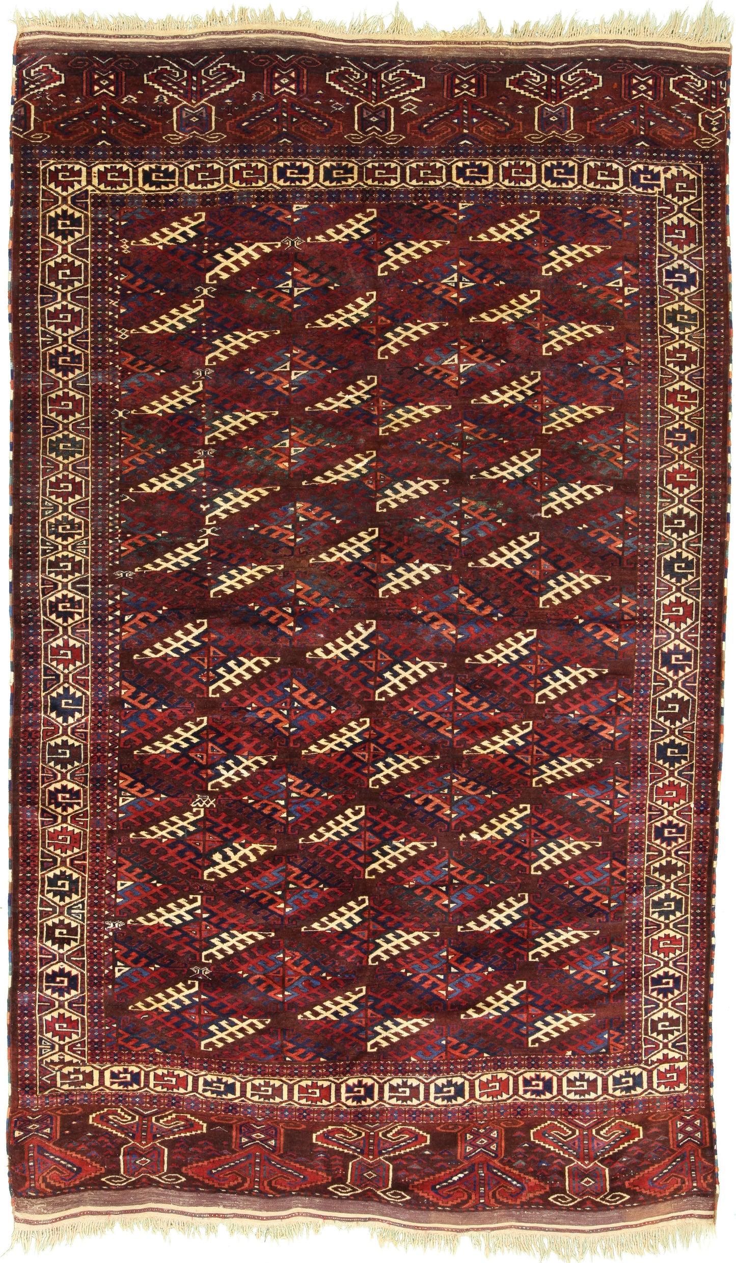 AORug#13700 size. 6' 05" x 10' 05"