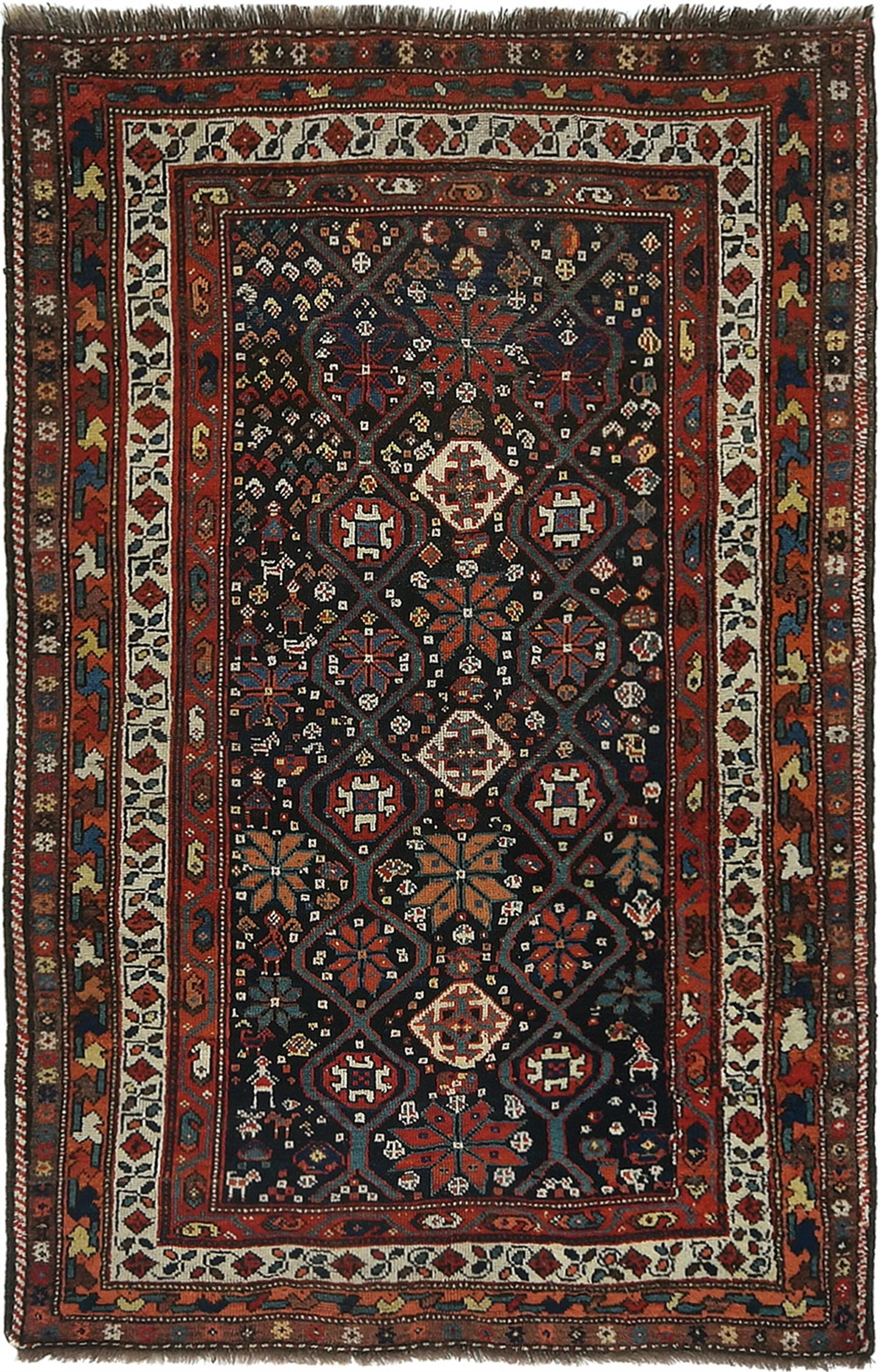 AORug#13717 size. 3' 08" x 6' 05"