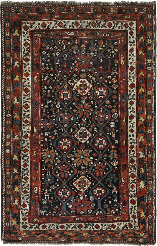 AORug#13717 size. 3' 08" x 6' 05"