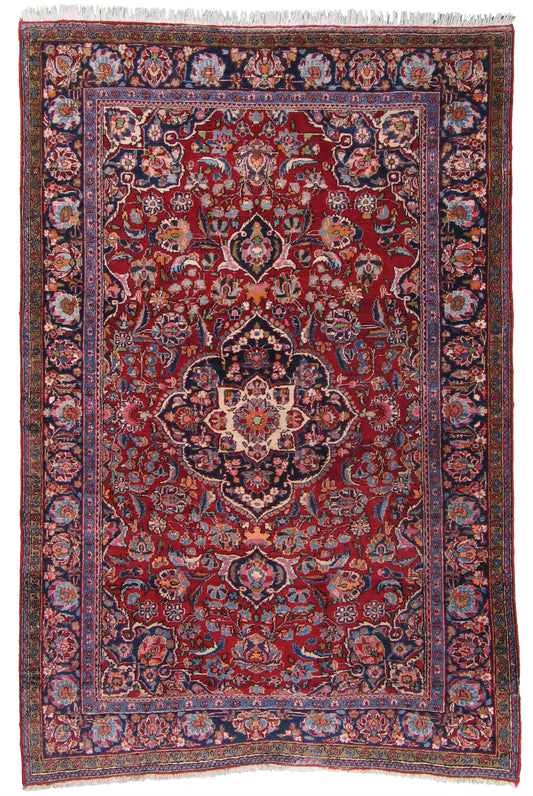 AORug#4264 size. 4' 03" x 6' 04"