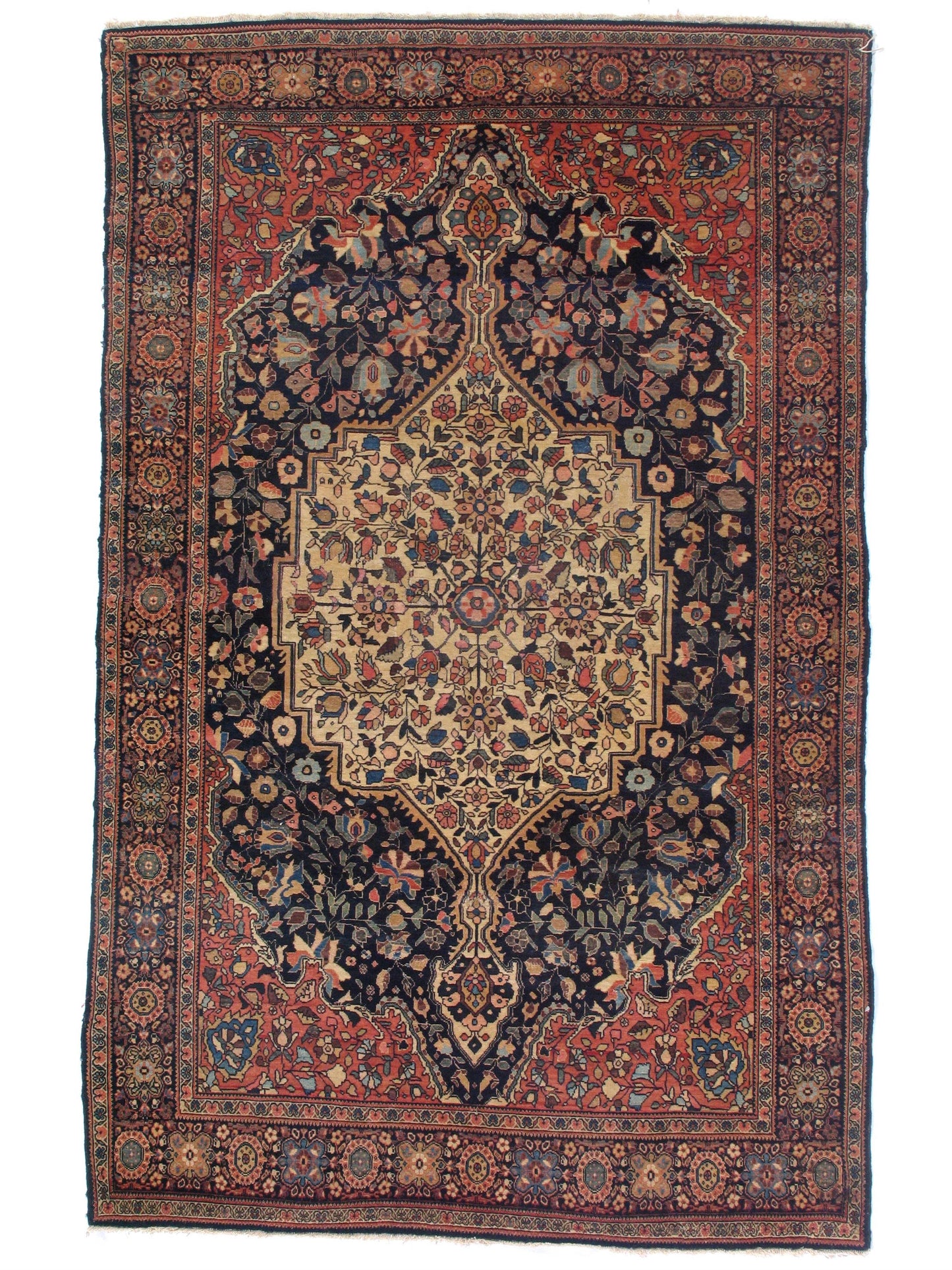 AORug#5845 size. 4' 02" x 6' 06"