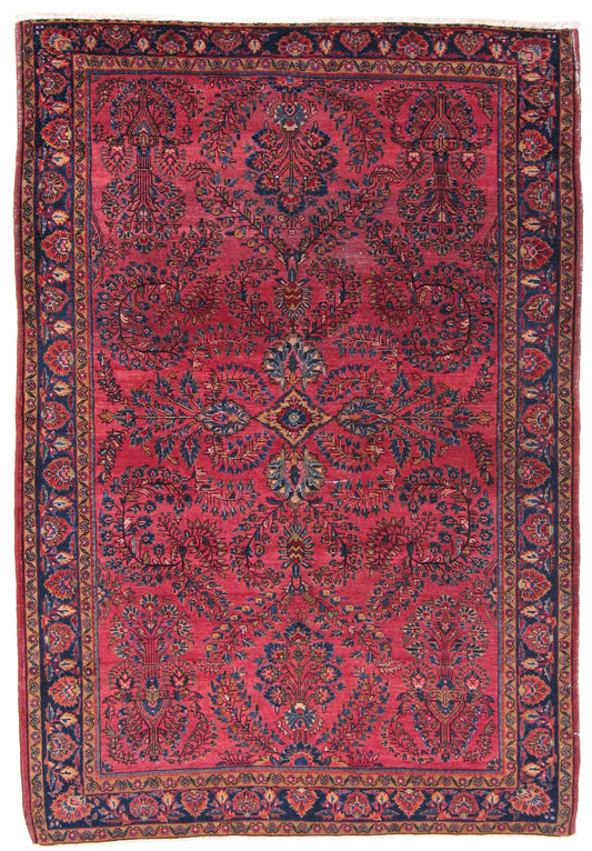 AORug#3962 size. 4' 04" x 6' 04"