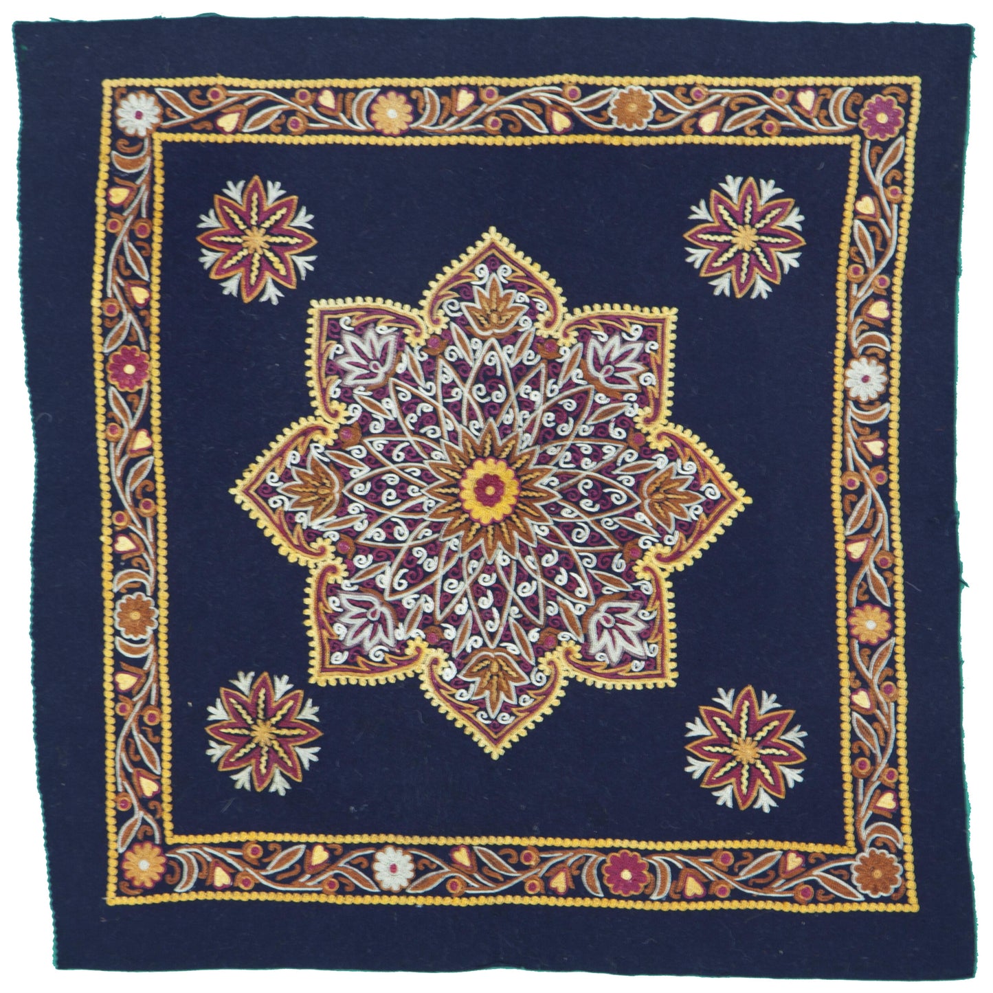 AORug#2651 size. 1' 01" x 1' 02"