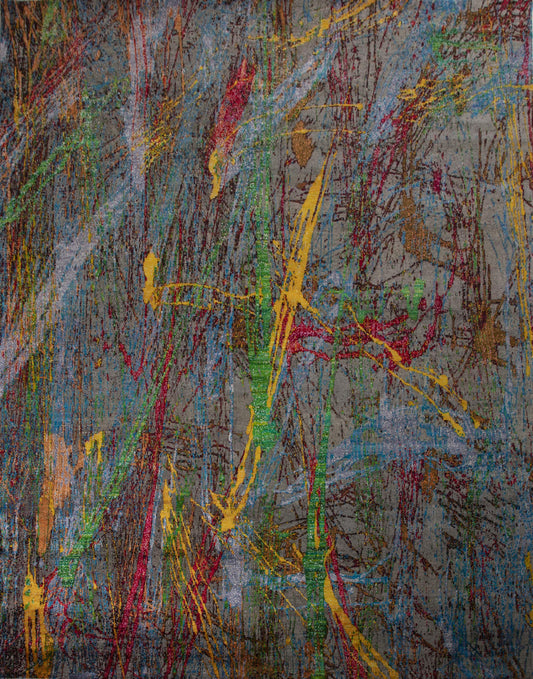 AORug#12097 size. 9'0" X 12'0" Multi