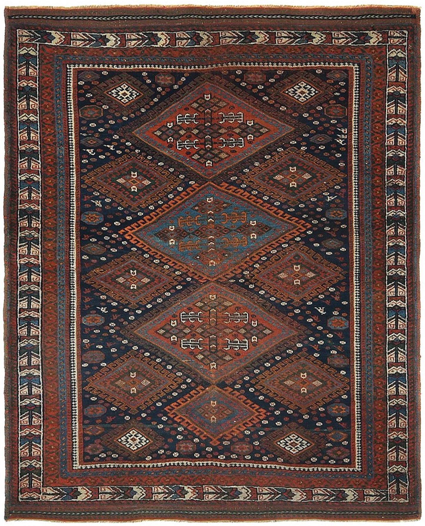 AORug#14055 size. 4' 06" x 5' 05"