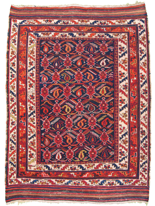 AORug#4060 size. 4' 03" x 5' 00"