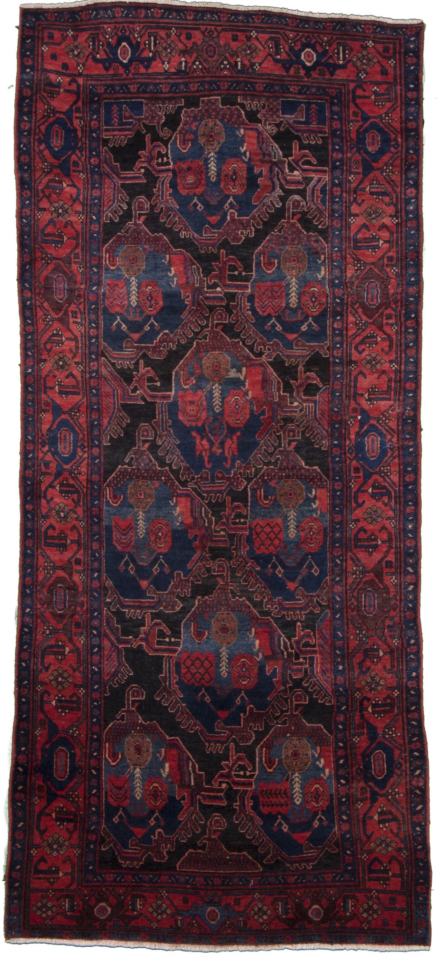 AORug#4590 size. 4' 04" x 9' 11"