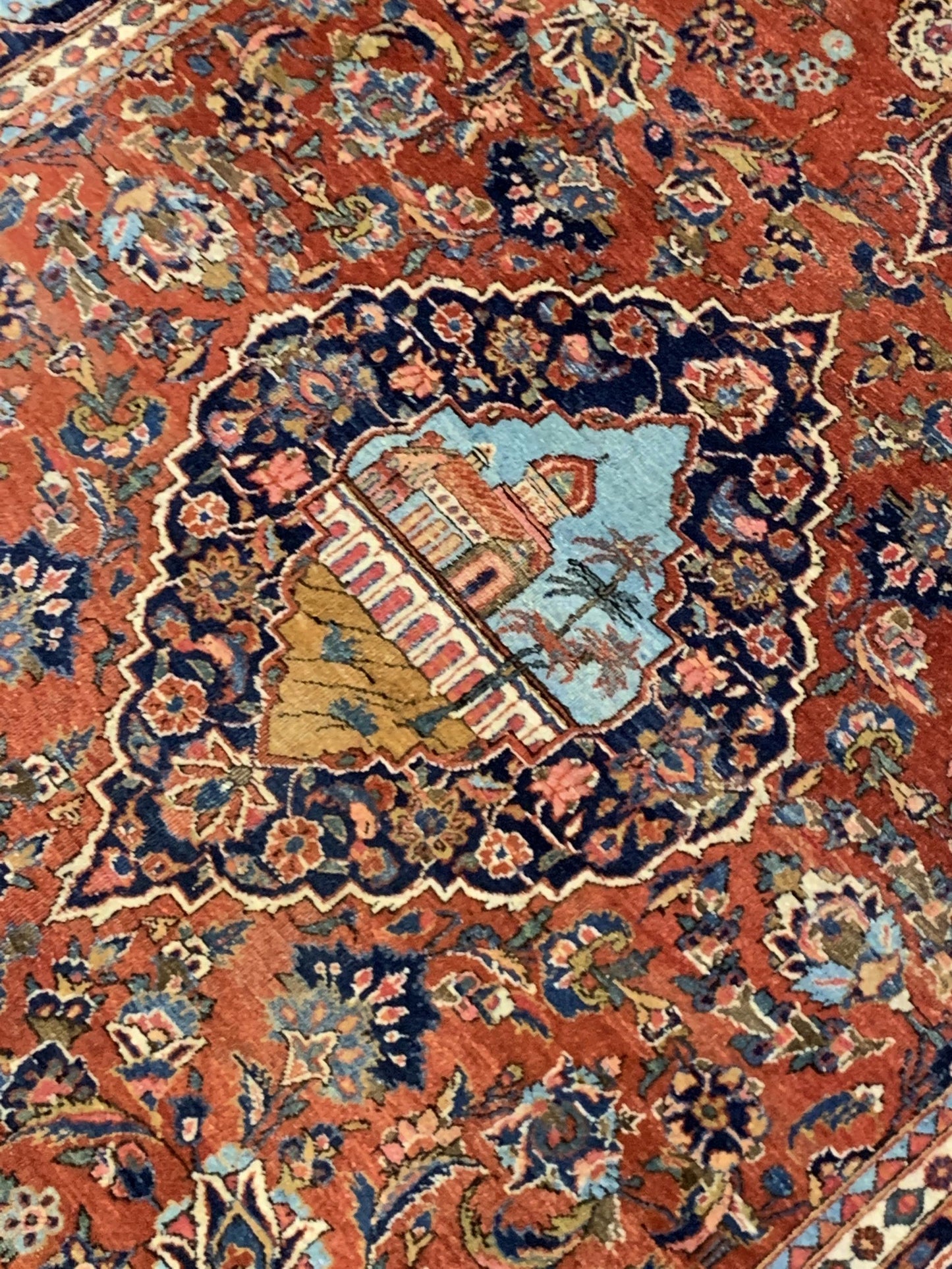 AORug#4059 size. 4' 04" x 6' 10"