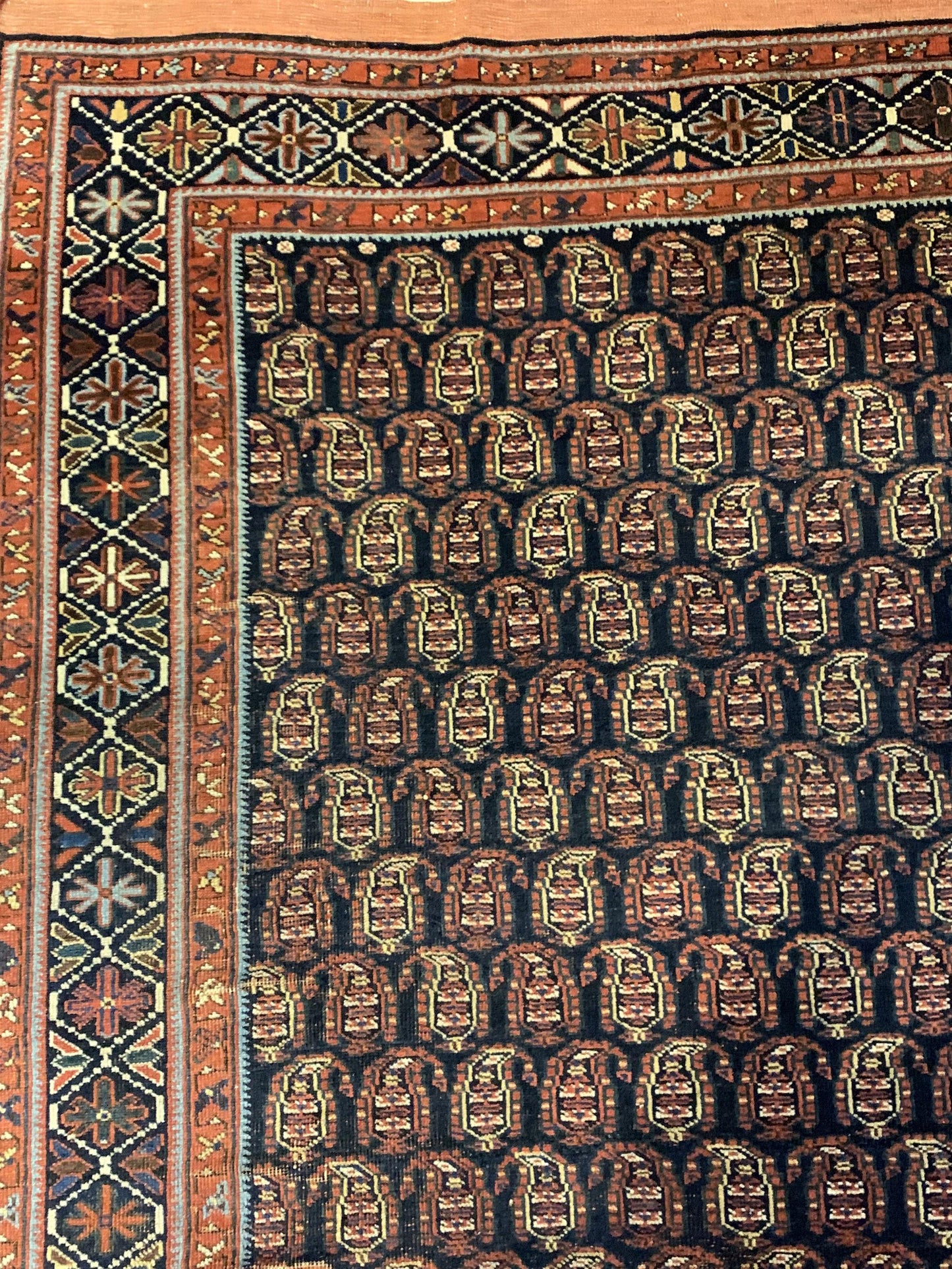 AORug#3953 size. 4' 03" x 5' 07"