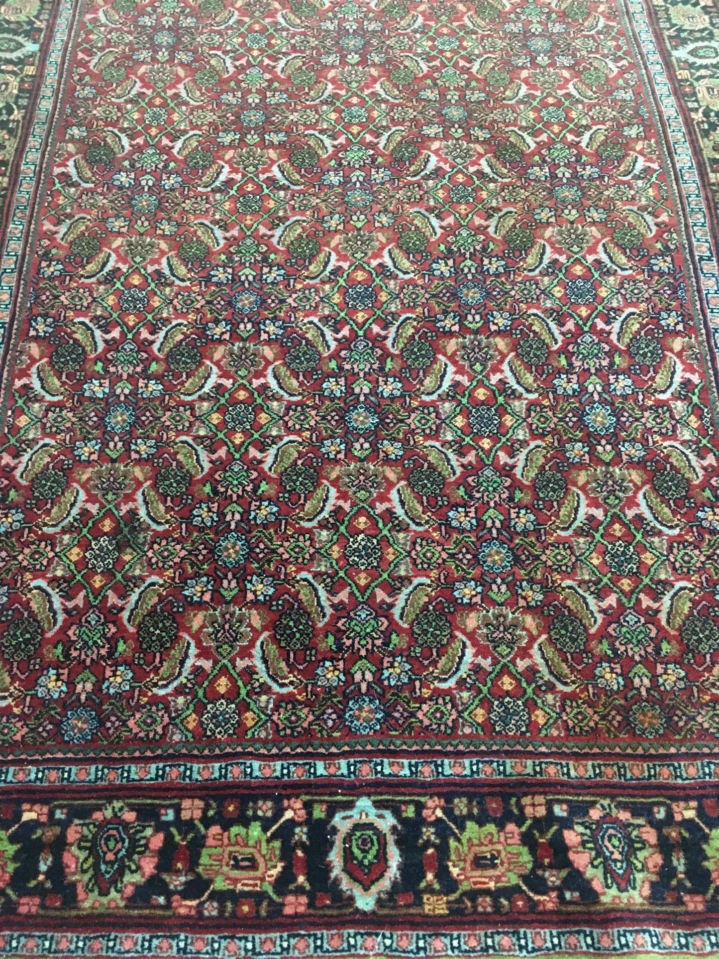 AORug#13398 size. 3' 09" x 5' 03"