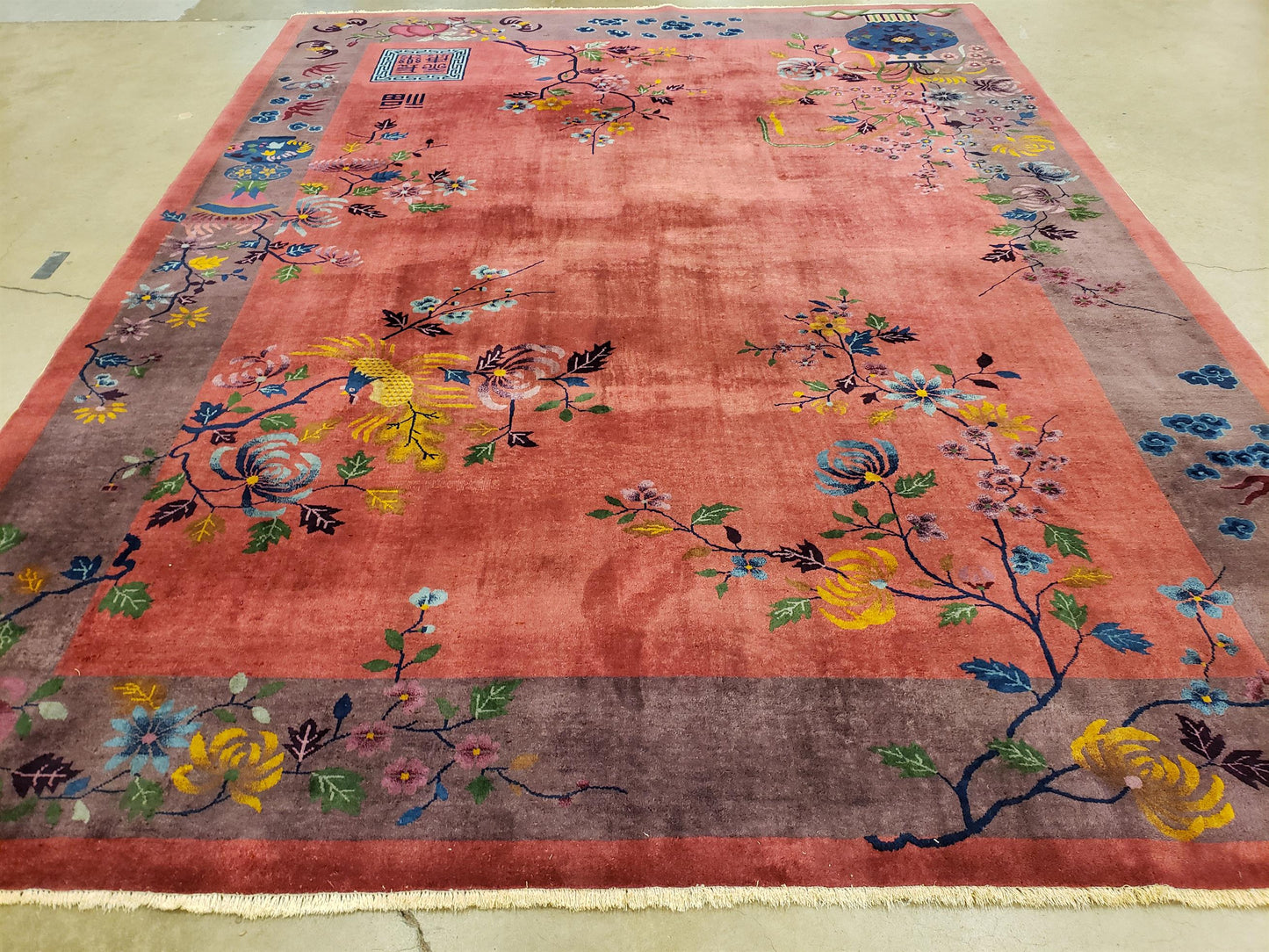 AORug#13299 size. 8' 11" x 11' 10"