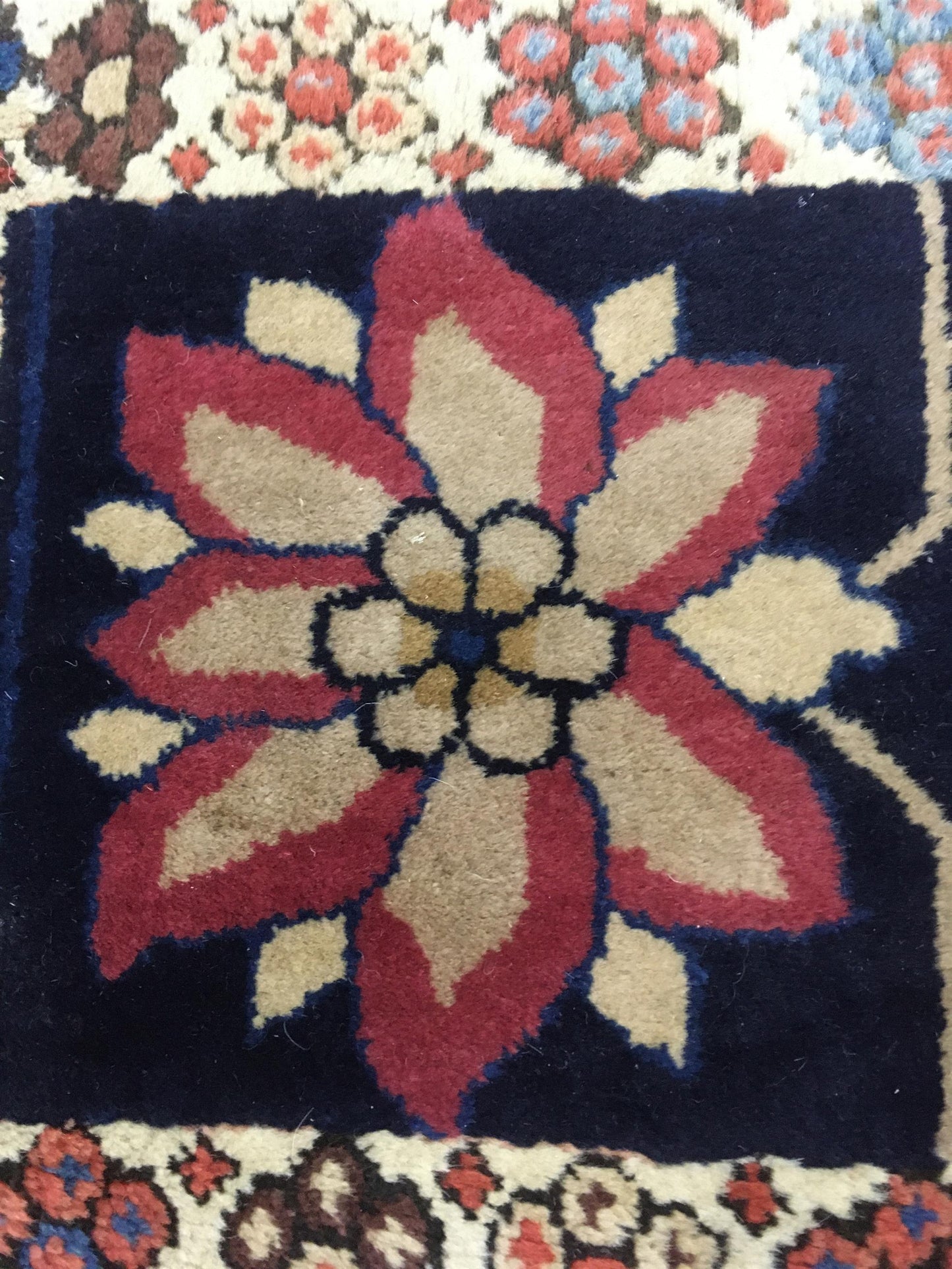 AORug#13721 size. 1' 10" x 1' 11"