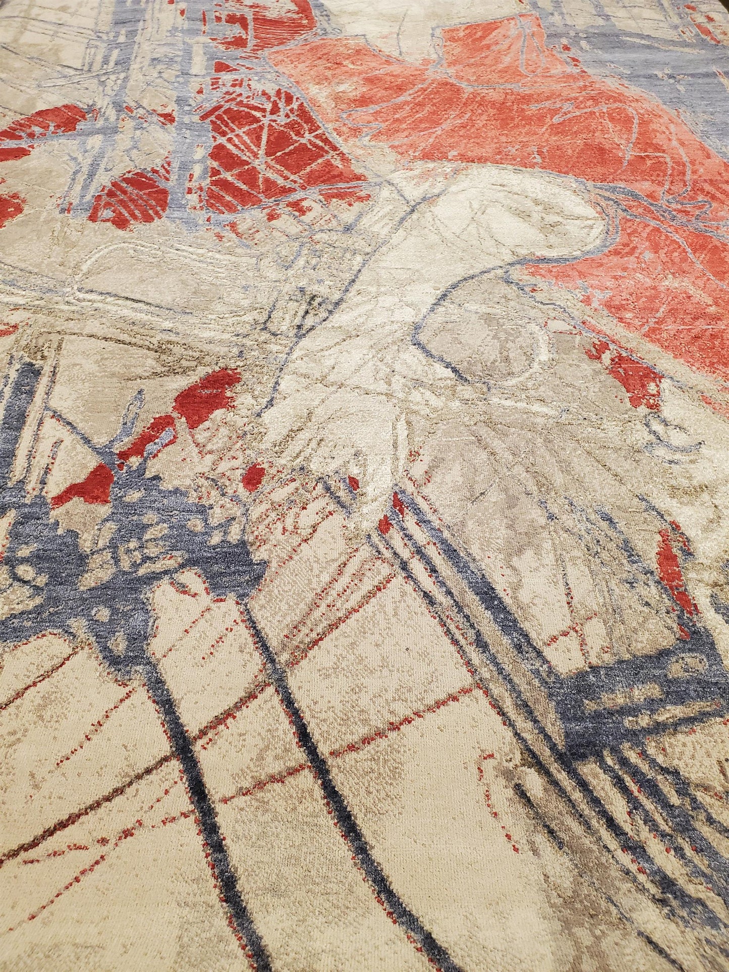 AORug#9412 size. 8' 02" x 10' 10"