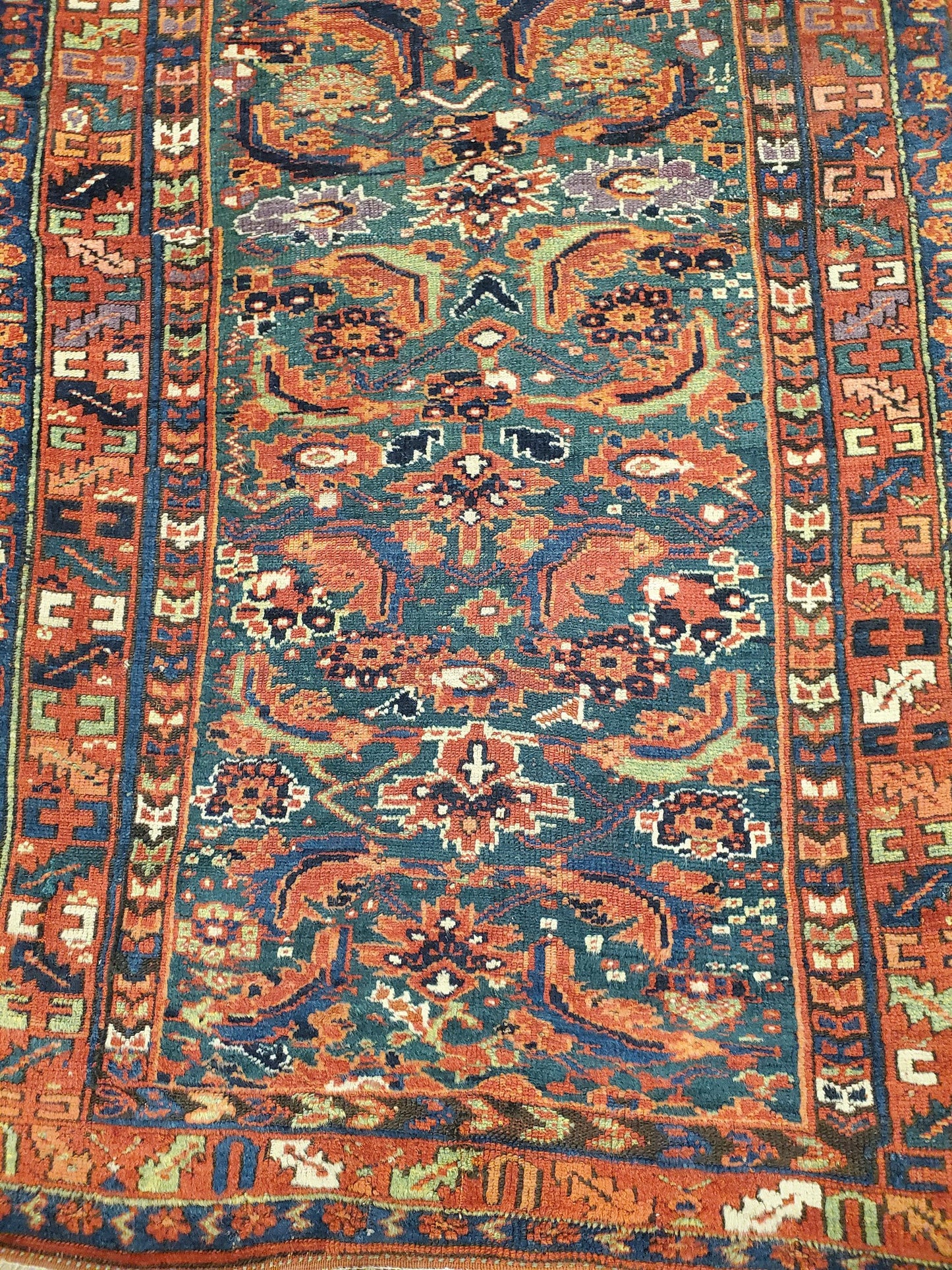 AORug#8130 size. 3' 06" x 11' 07"