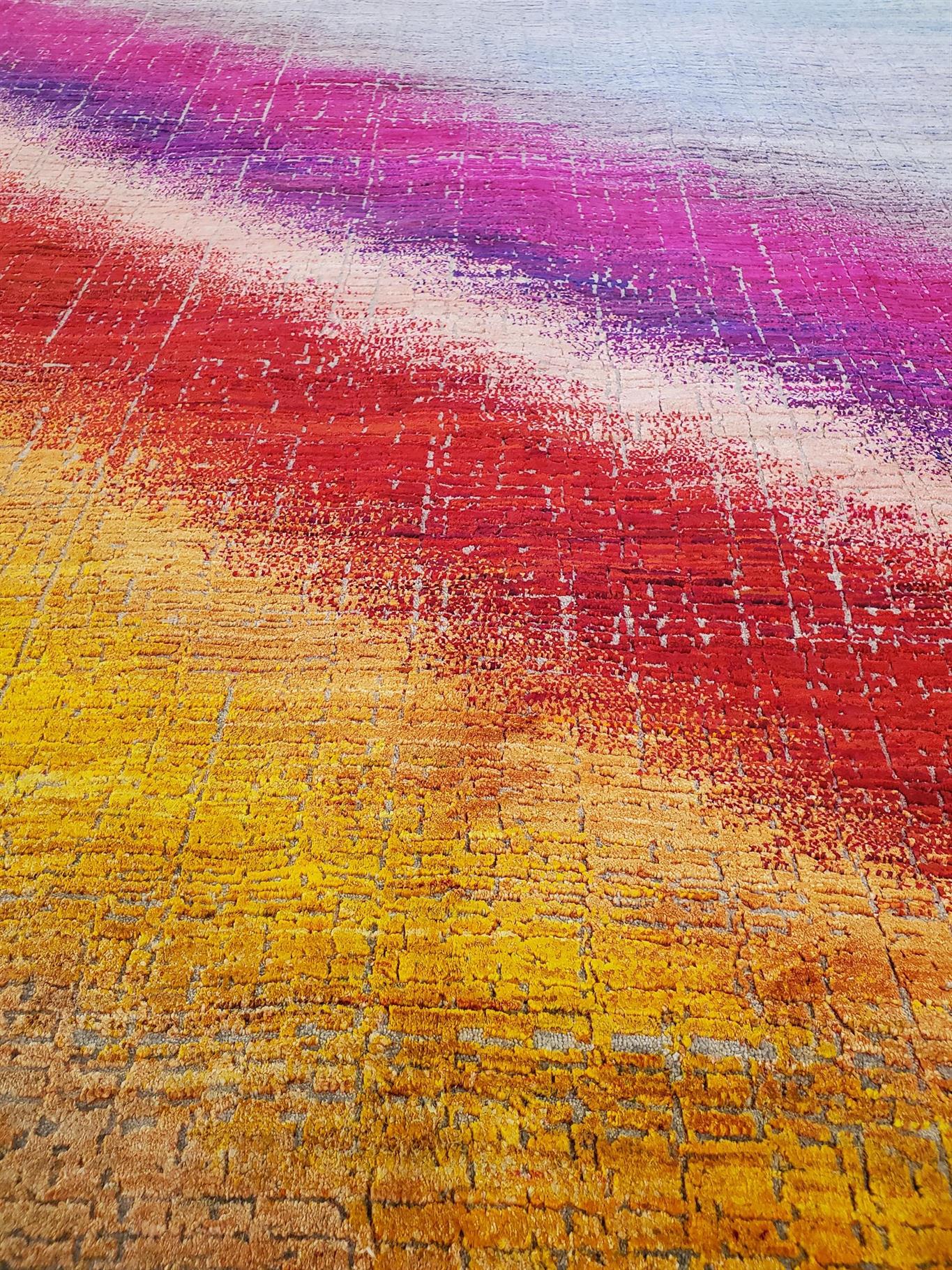 AORug#12272 size. 8' 01" x 9' 11"