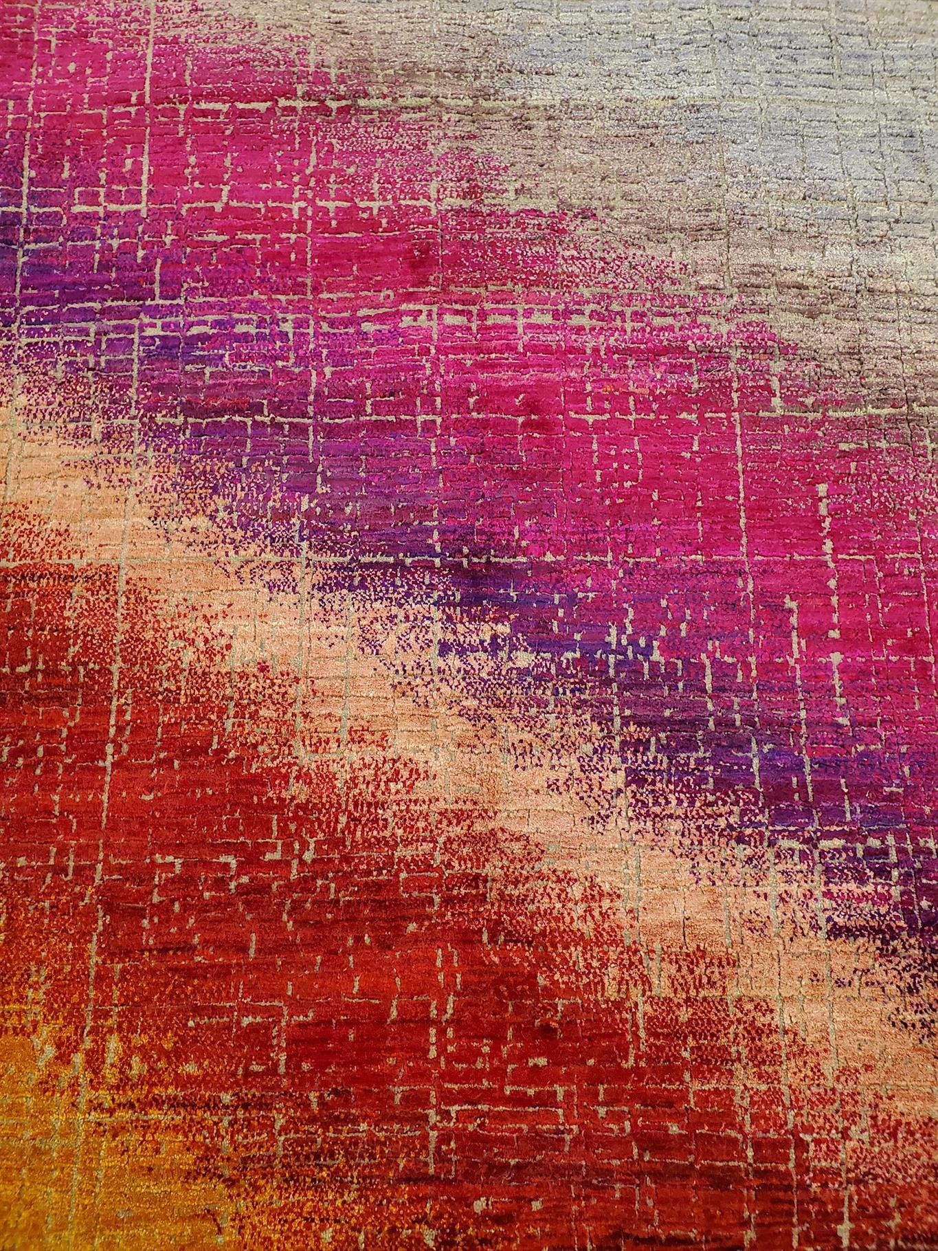 AORug#12272 size. 8' 01" x 9' 11"