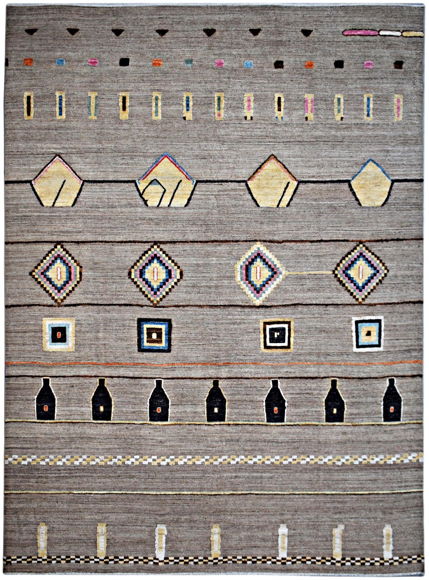 AORug#16198 size. 10'0" X 13'0" Multi Size